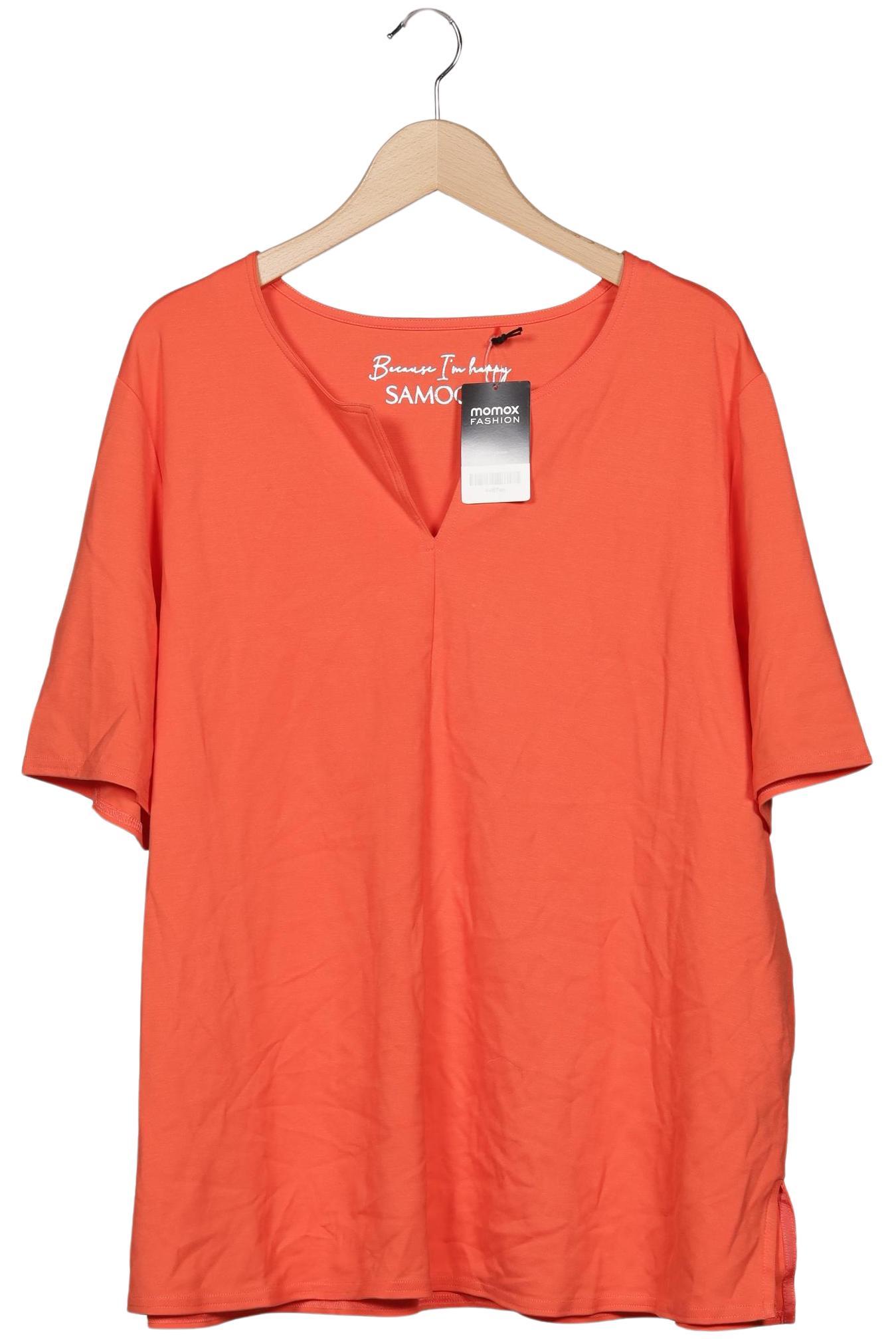 

Samoon by Gerry Weber Damen T-Shirt, orange, Gr. 52