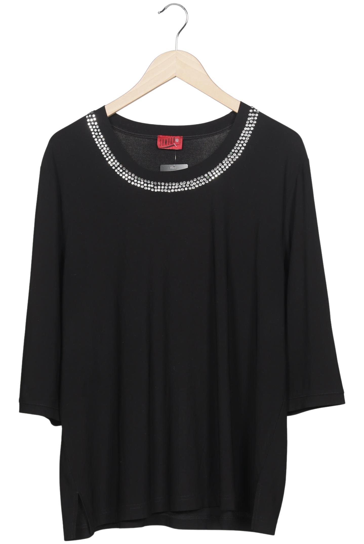 

Samoon by Gerry Weber Damen T-Shirt, schwarz, Gr. 50