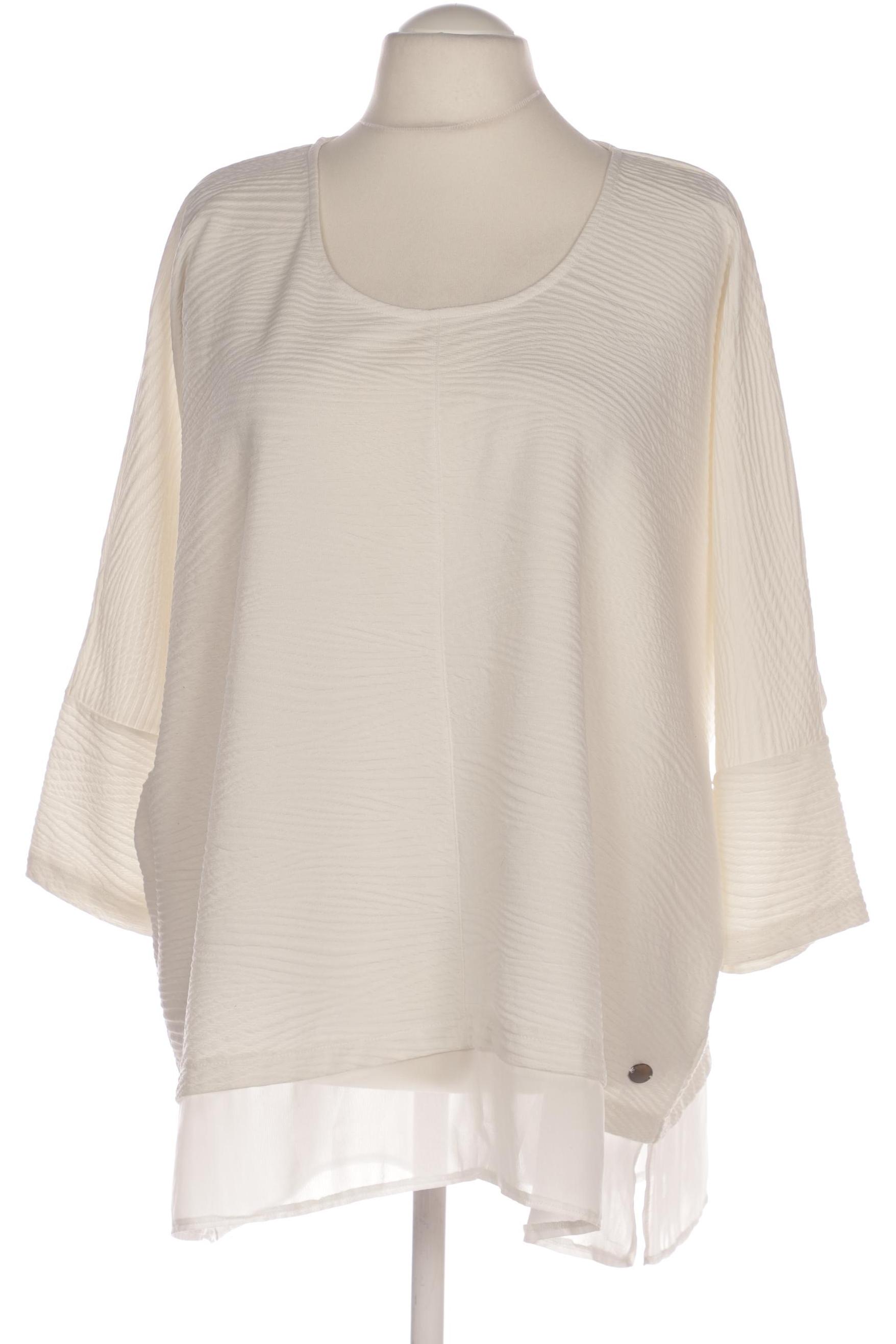 

Samoon by Gerry Weber Damen Langarmshirt, weiß, Gr. 54