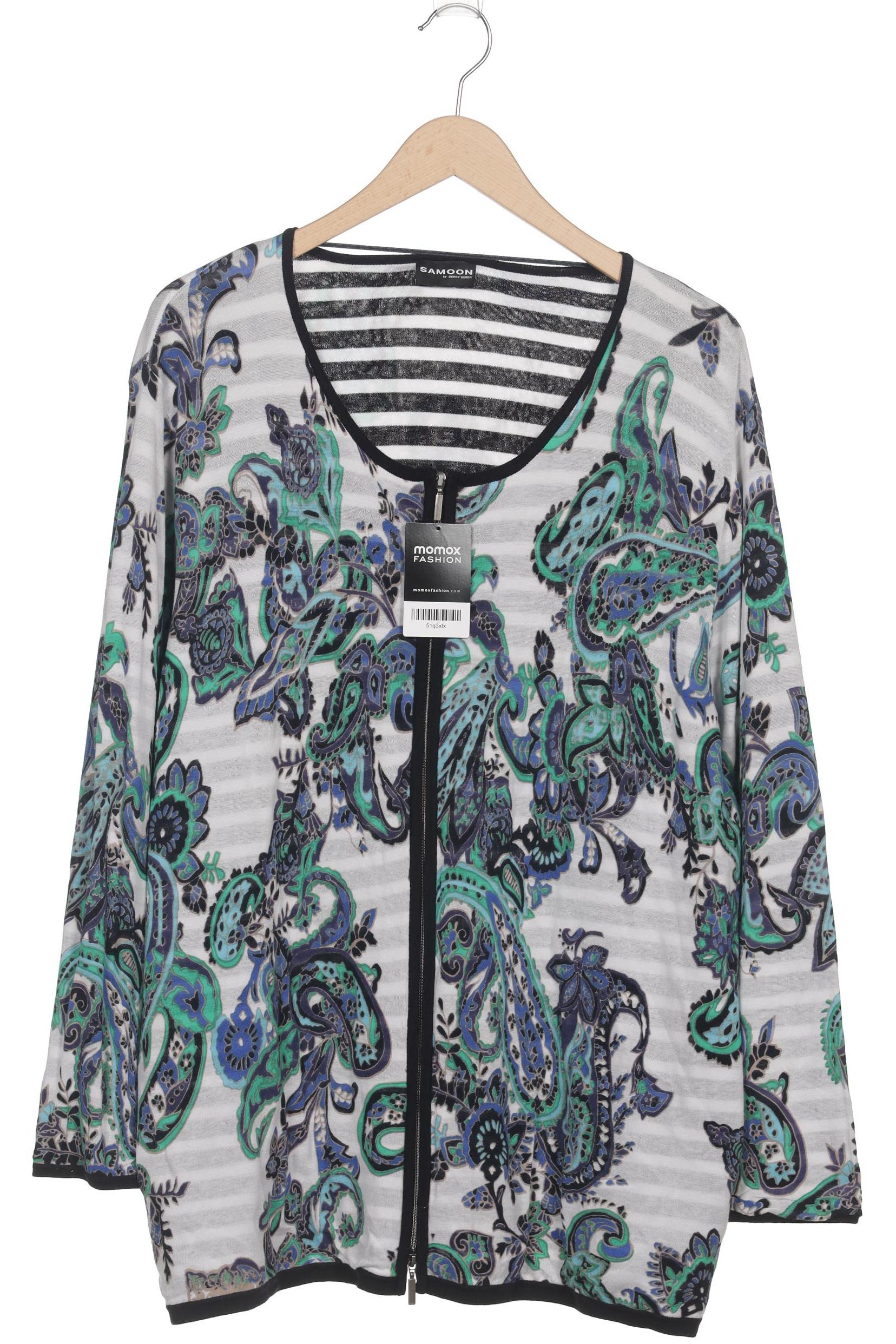

Samoon by Gerry Weber Damen Strickjacke, weiß, Gr. 50