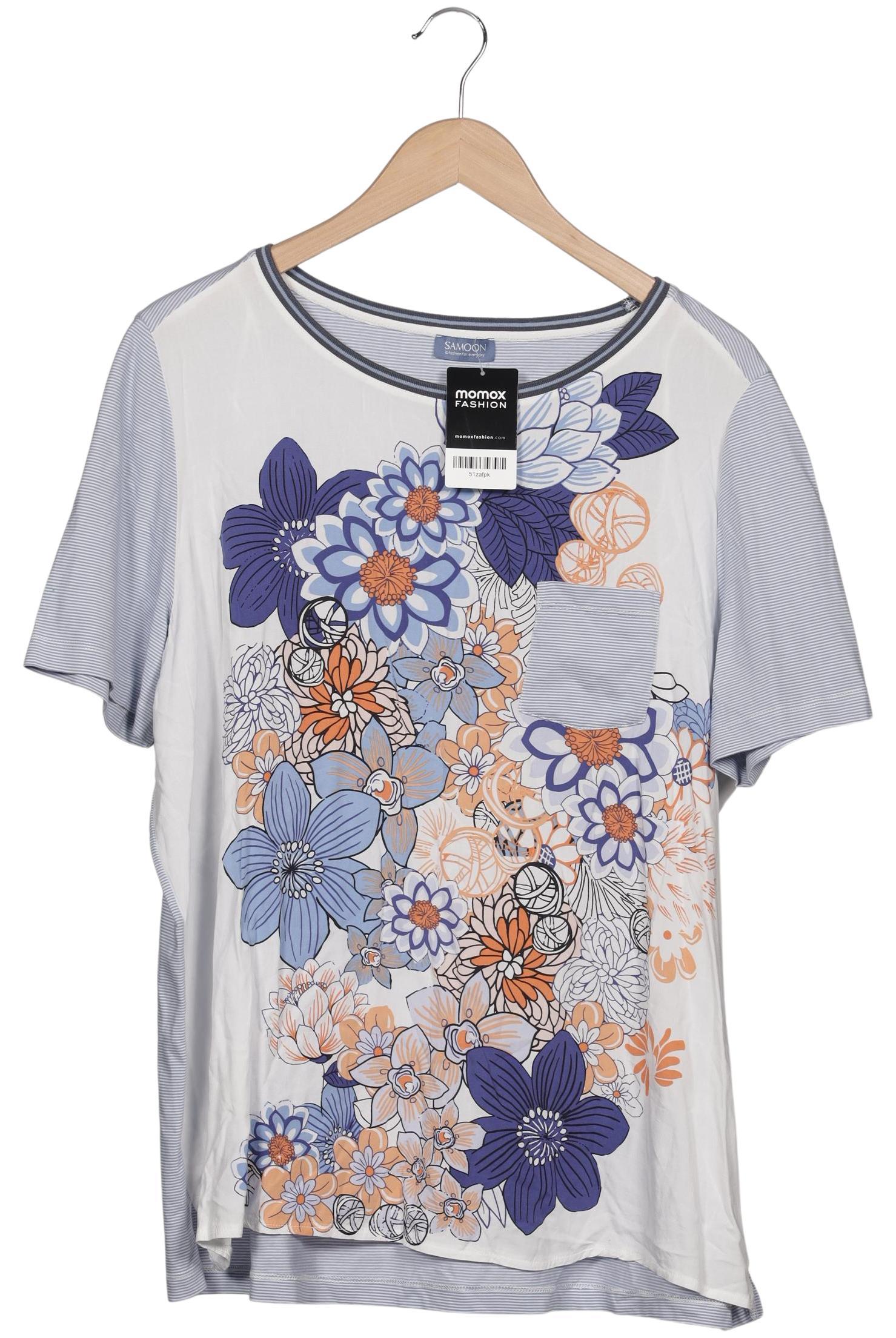 

Samoon by Gerry Weber Damen T-Shirt, hellblau, Gr. 48