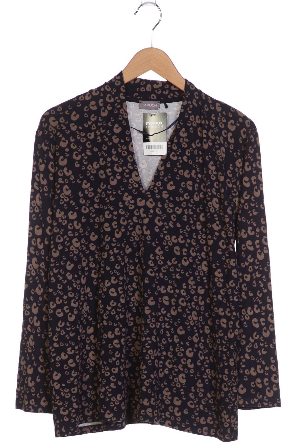 

SAMOON by Gerry Weber Damen Langarmshirt, marineblau