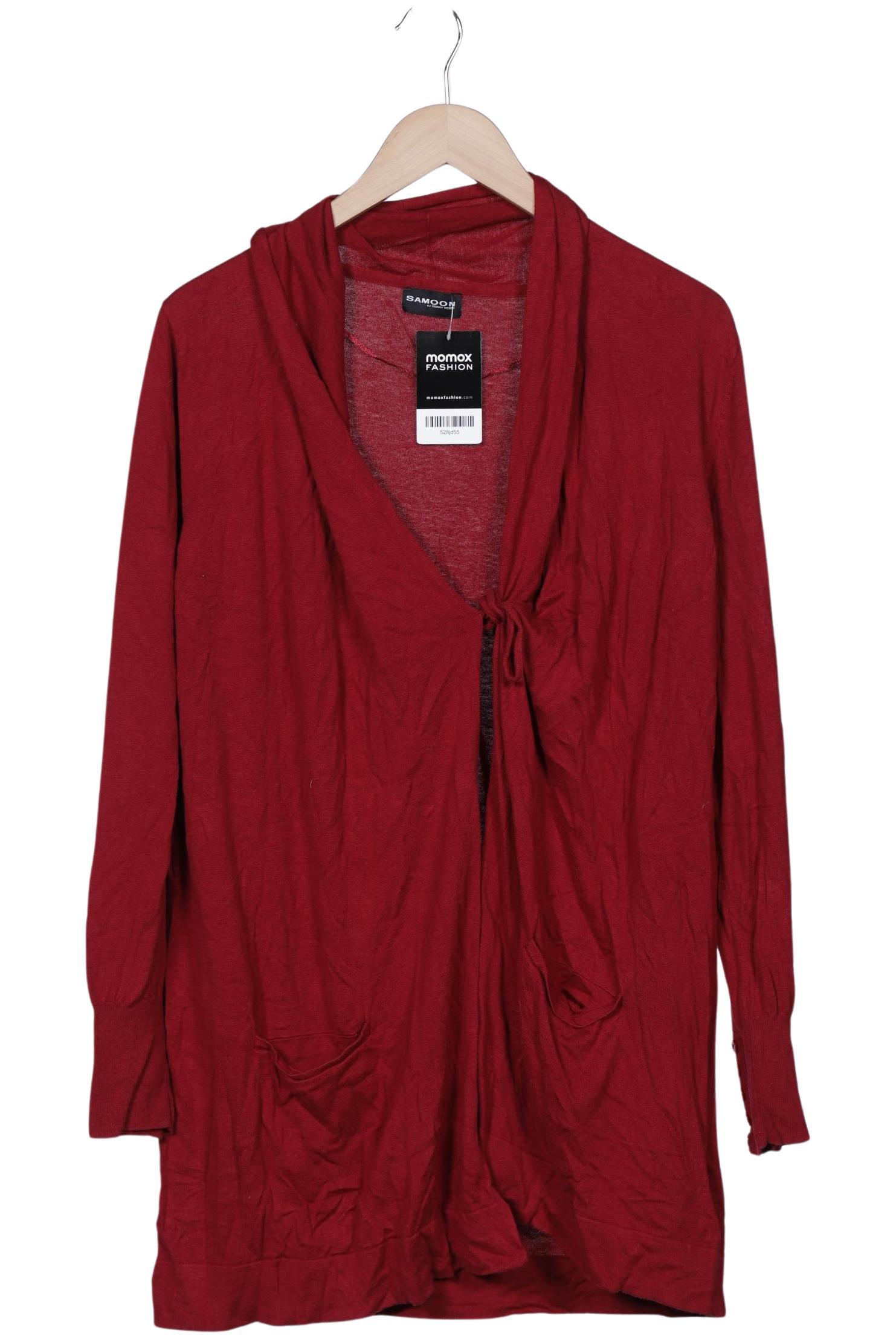 

Samoon by Gerry Weber Damen Strickjacke, rot, Gr. 44