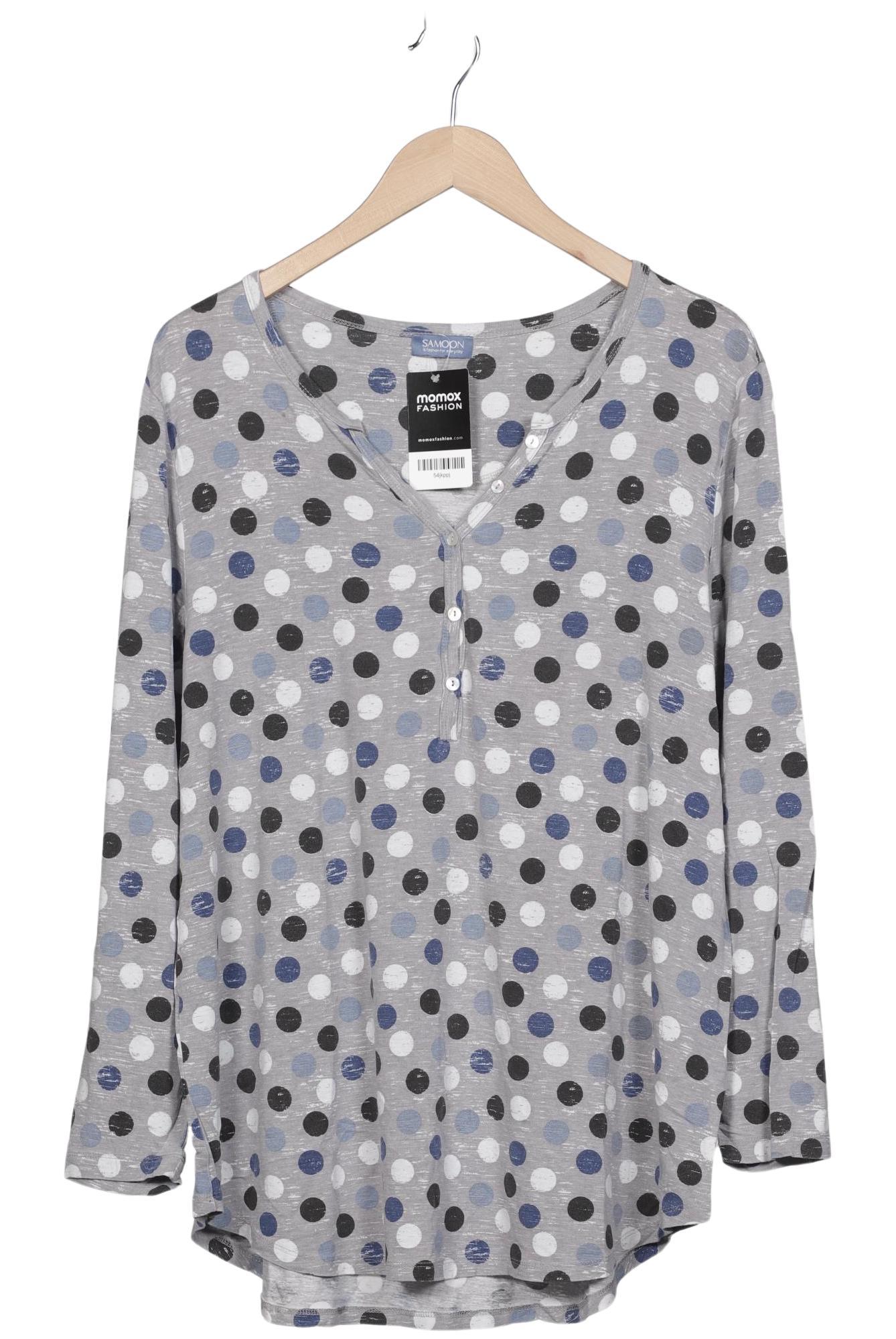 

Samoon by Gerry Weber Damen Langarmshirt, mehrfarbig, Gr. 46