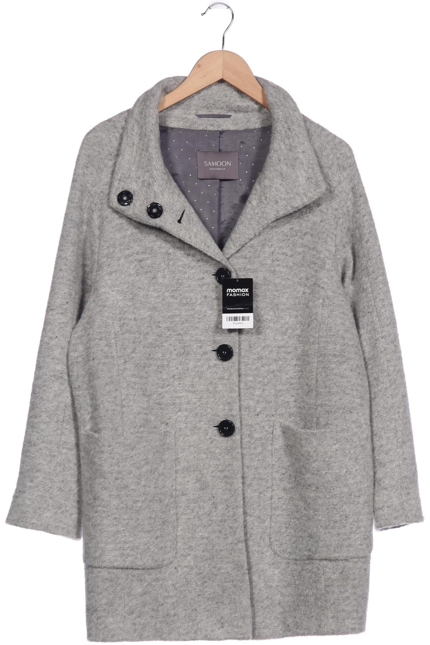 

Samoon by Gerry Weber Damen Mantel, grau, Gr. 42