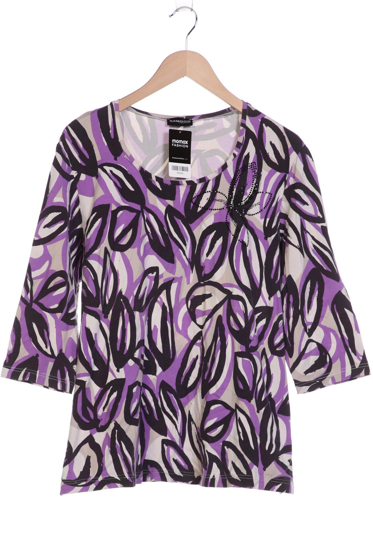 

Samoon by Gerry Weber Damen Langarmshirt, flieder, Gr. 48