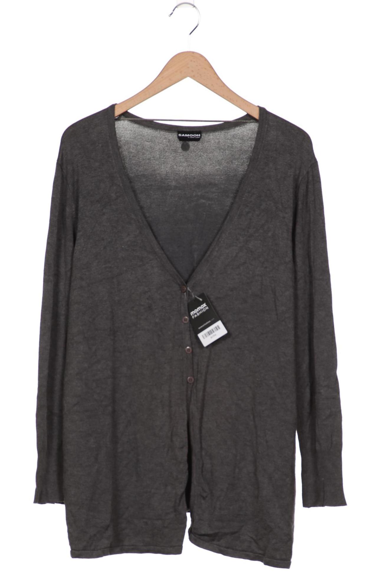 

Samoon by Gerry Weber Damen Strickjacke, grau, Gr. 46