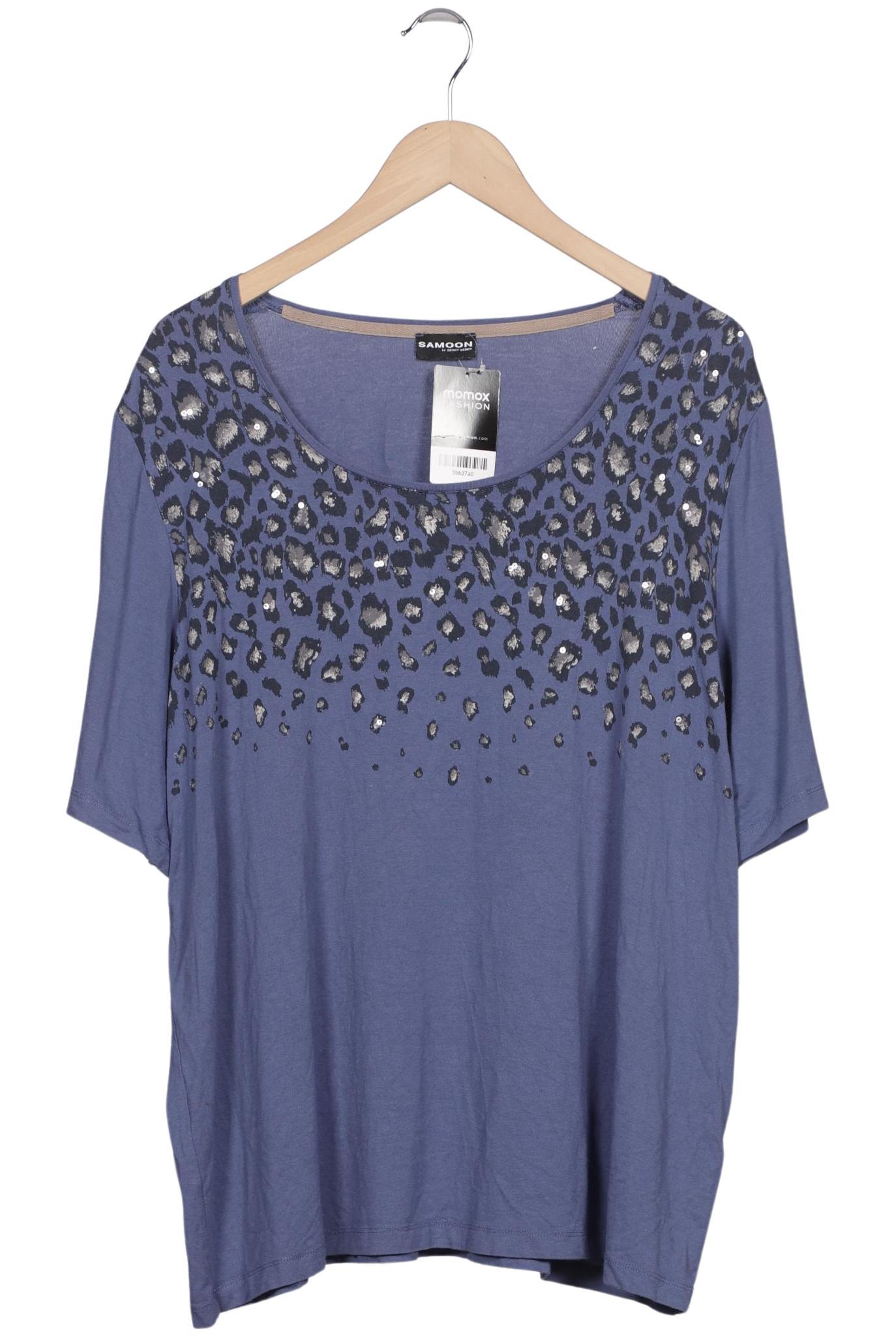 

Samoon by Gerry Weber Damen T-Shirt, blau, Gr. 48