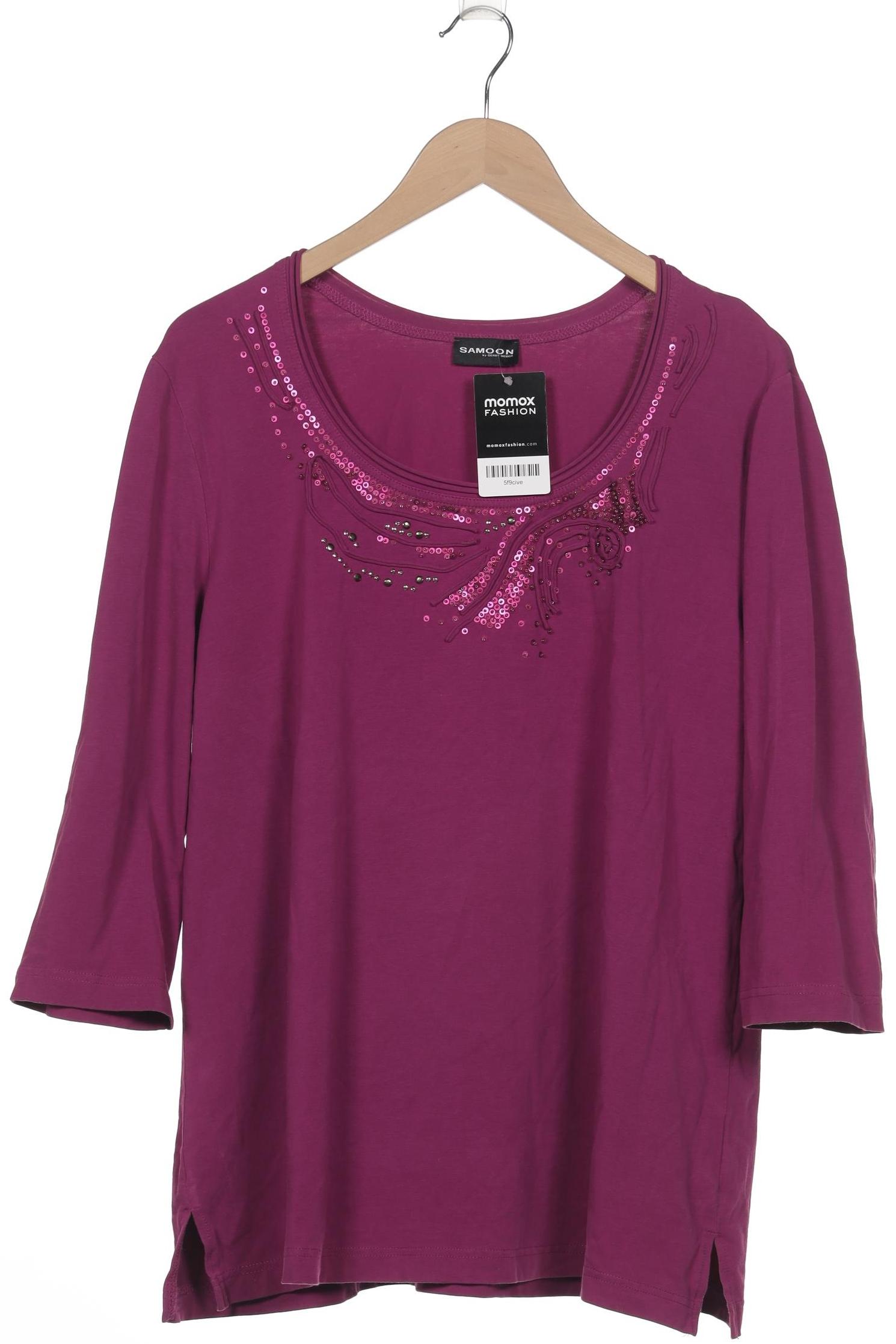 

Samoon by Gerry Weber Damen T-Shirt, flieder, Gr. 50