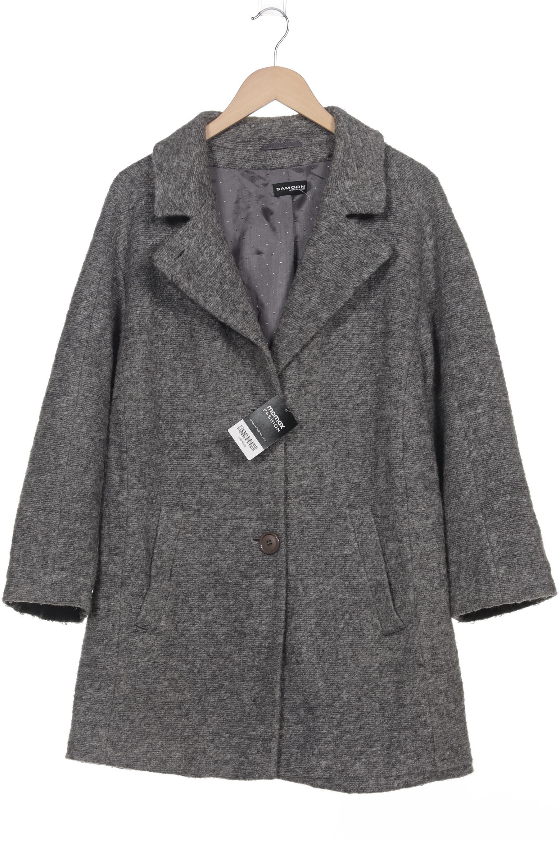 

Samoon by Gerry Weber Damen Mantel, grau, Gr. 48