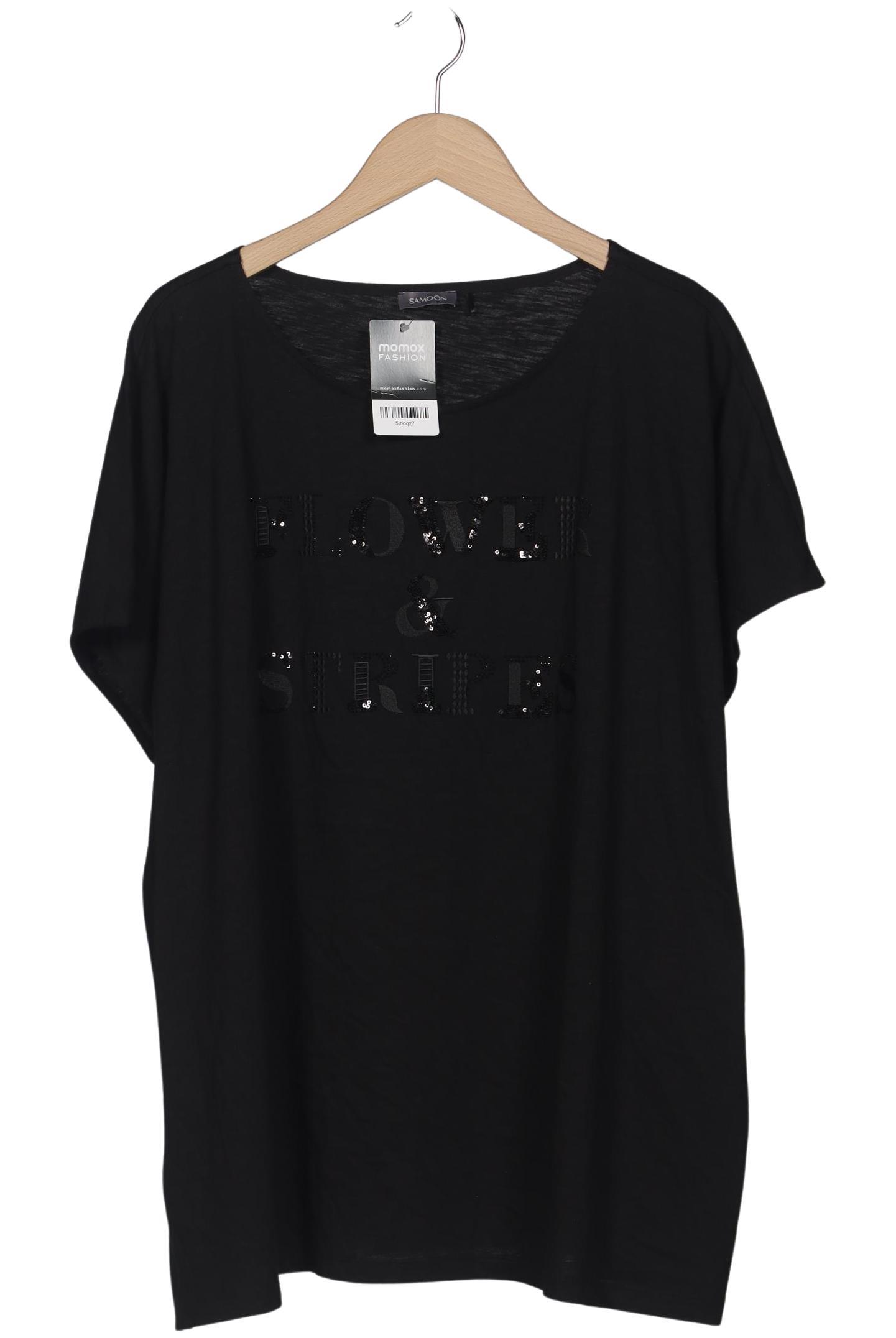 

Samoon by Gerry Weber Damen T-Shirt, schwarz, Gr. 54