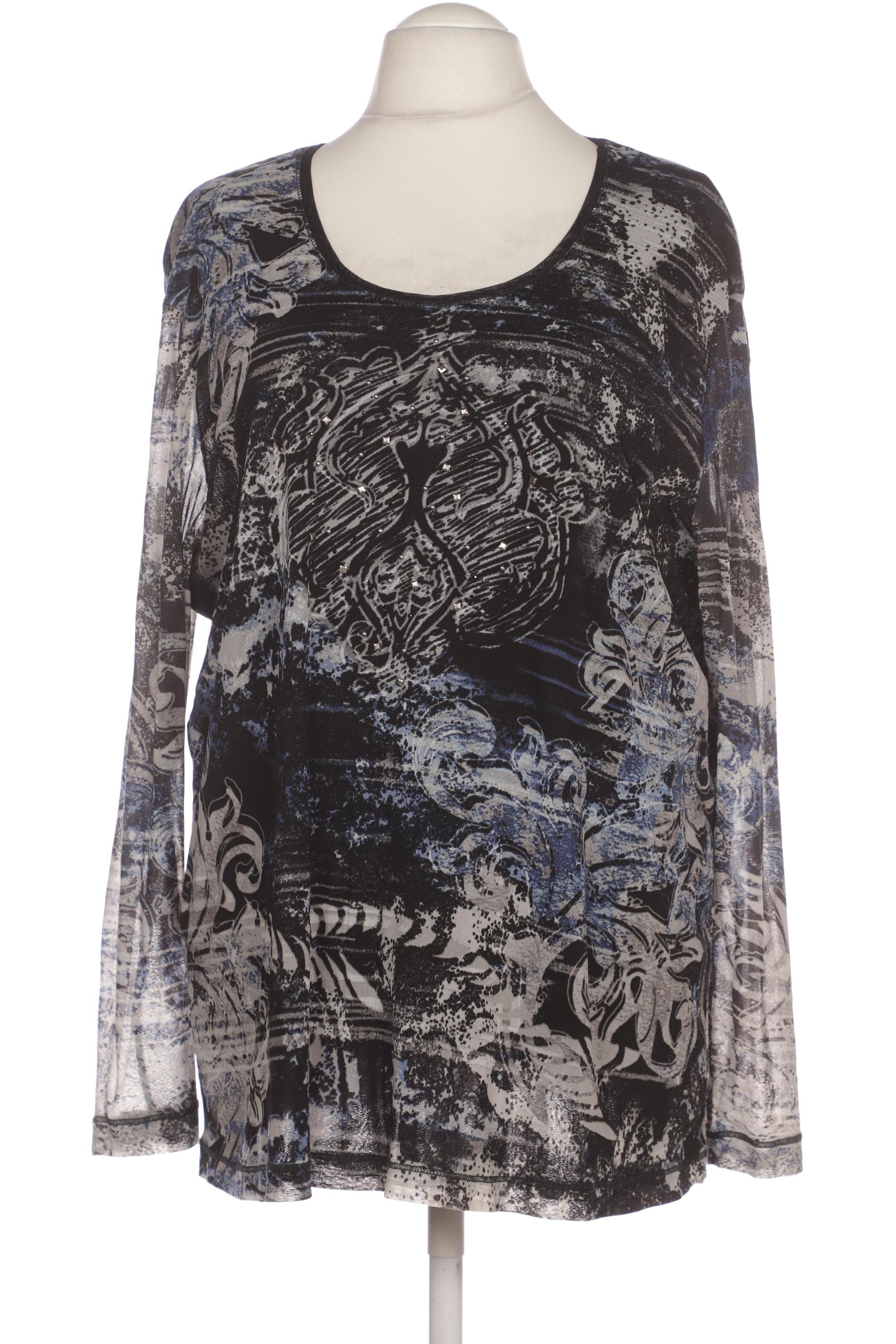 

Samoon by Gerry Weber Damen Langarmshirt, schwarz, Gr. 52