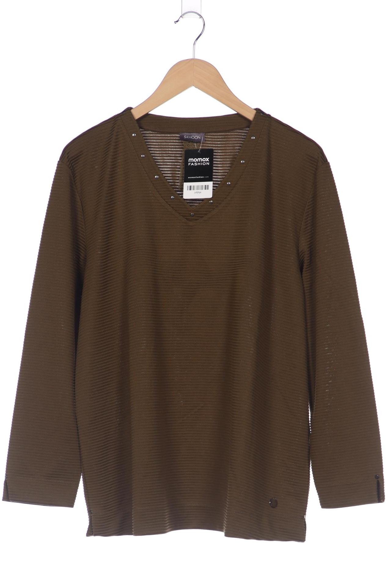 

Samoon by Gerry Weber Damen Sweatshirt, grün, Gr. 48