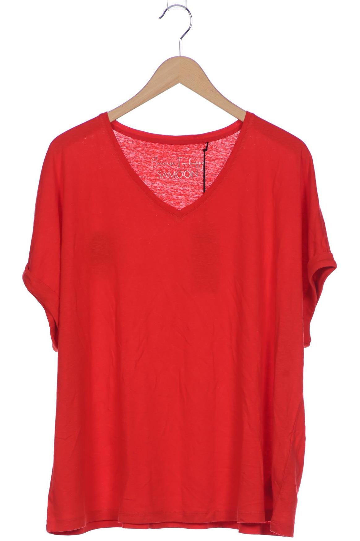 

Samoon by Gerry Weber Damen T-Shirt, rot, Gr. 46