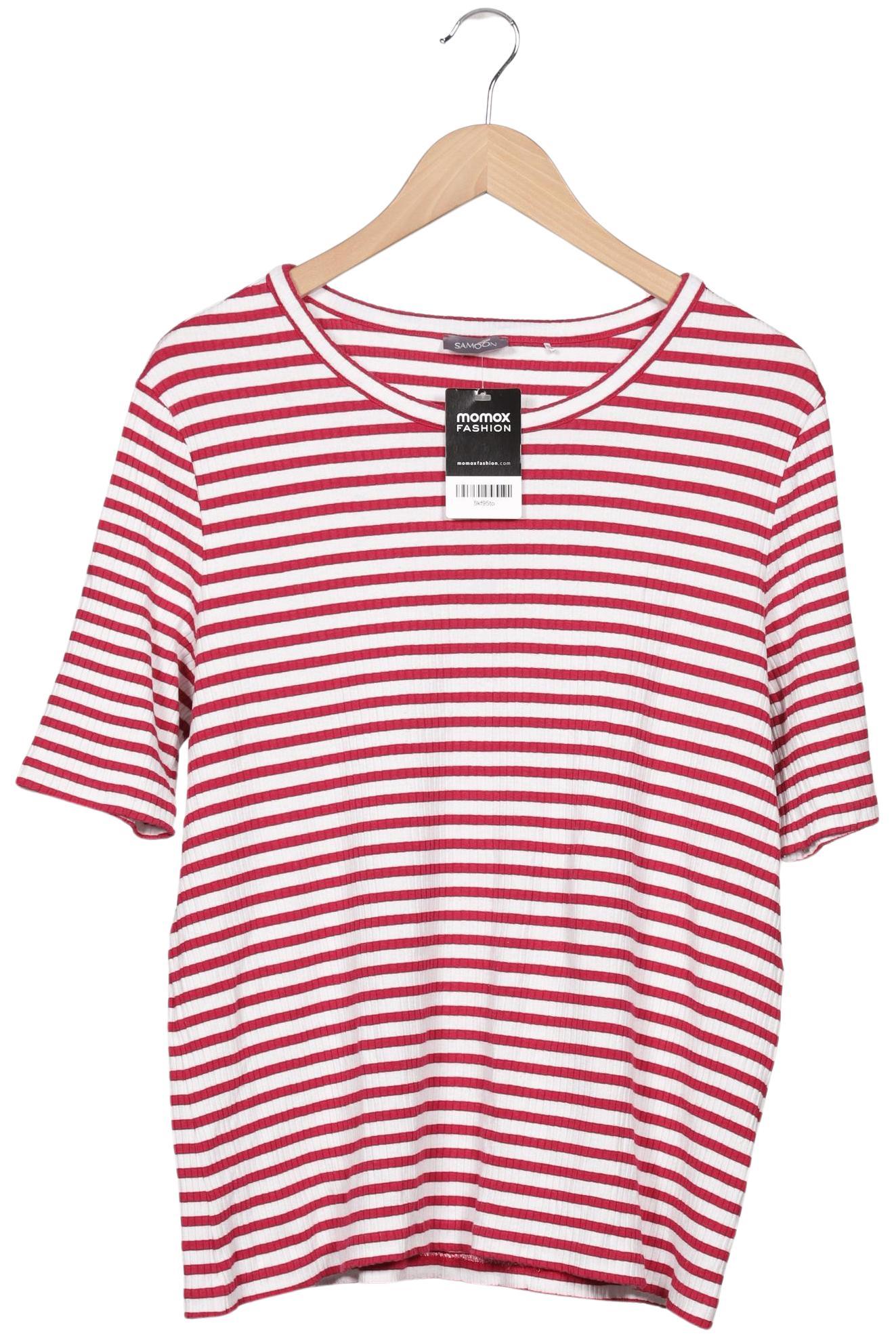 

Samoon by Gerry Weber Damen T-Shirt, weiß, Gr. 48