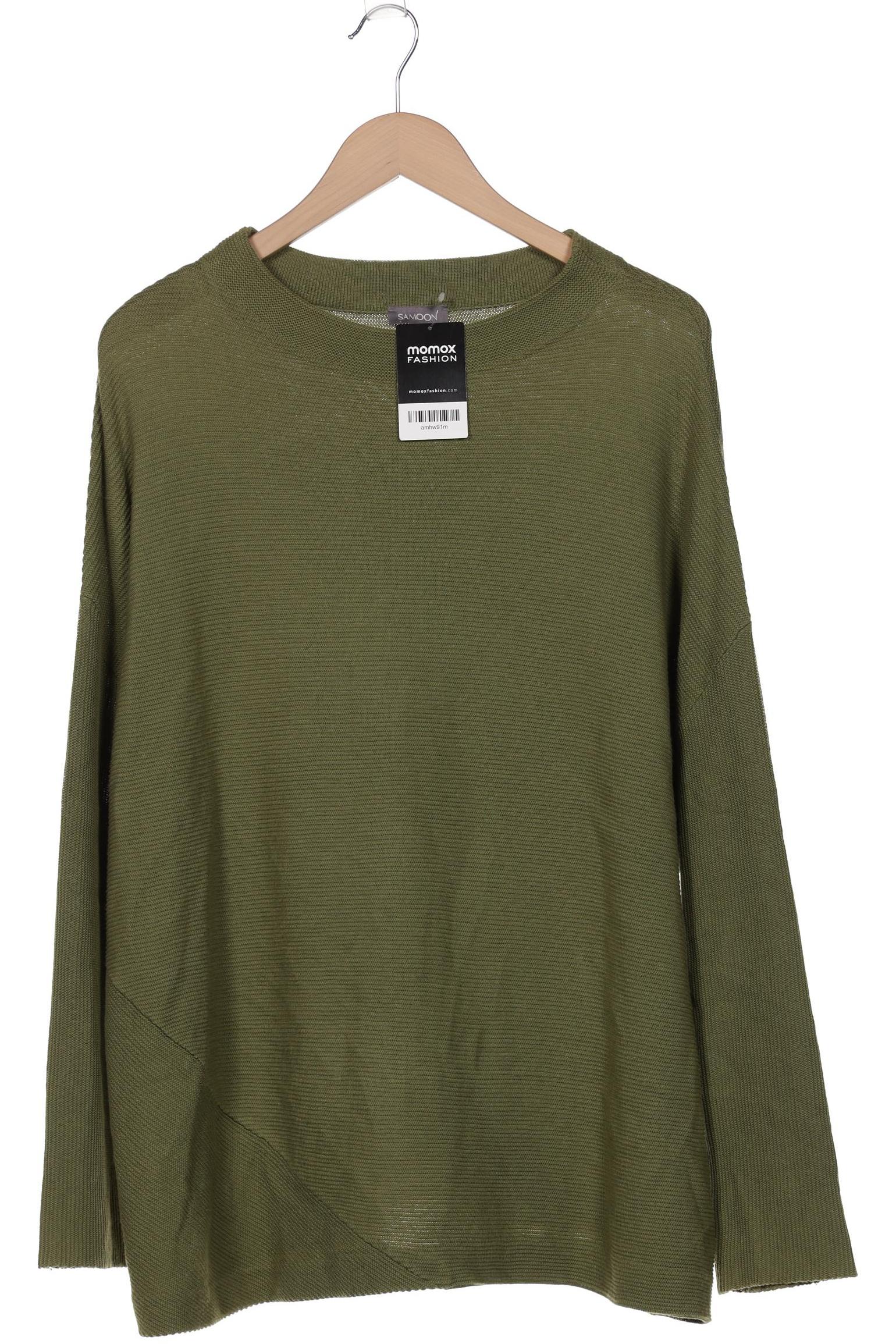 

Samoon by Gerry Weber Damen Pullover, grün, Gr. 50