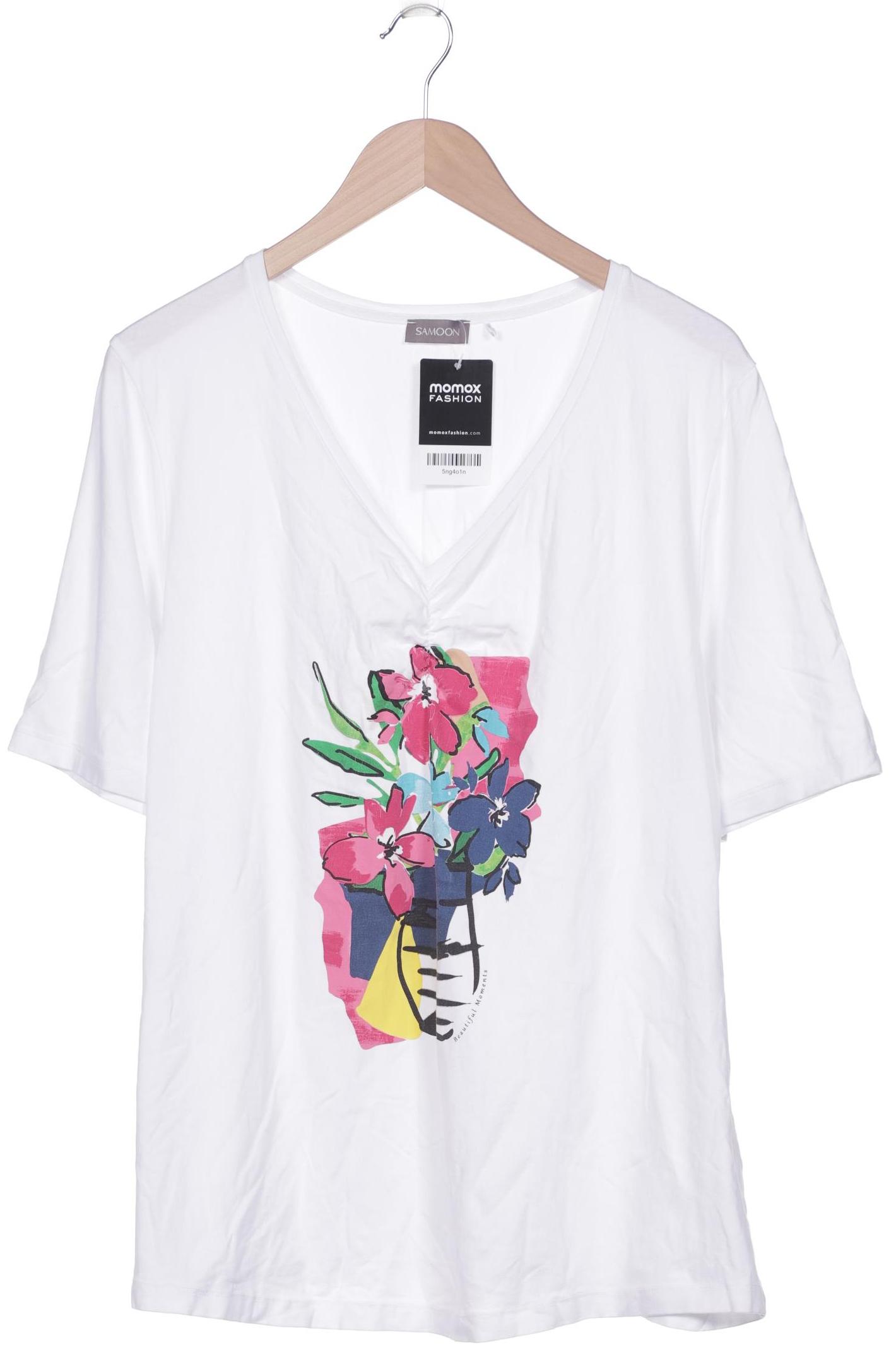 

SAMOON by Gerry Weber Damen T-Shirt, weiß