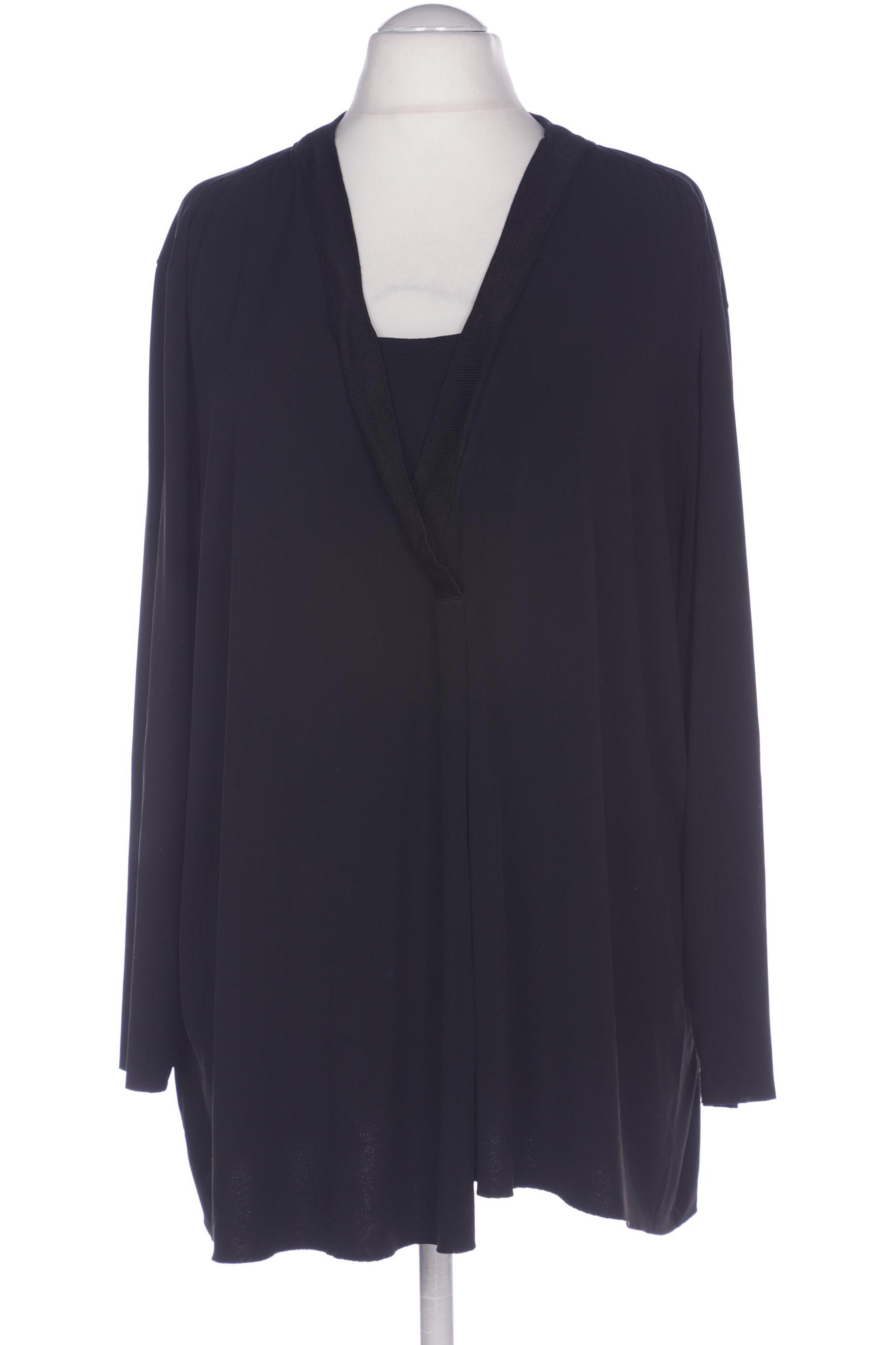 

Samoon by Gerry Weber Damen Langarmshirt, schwarz, Gr. 54
