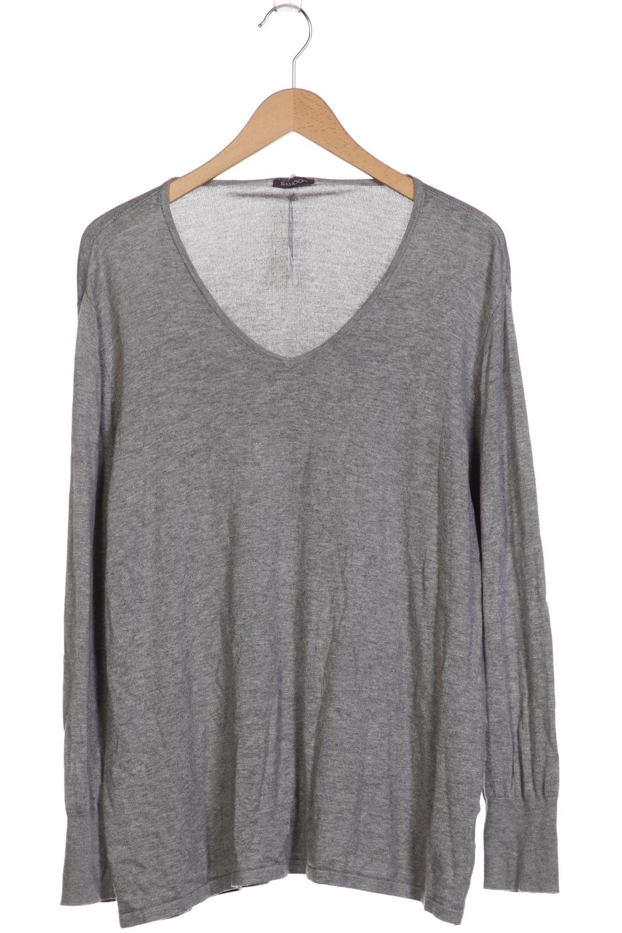 

Samoon by Gerry Weber Damen Pullover, grau, Gr. 48