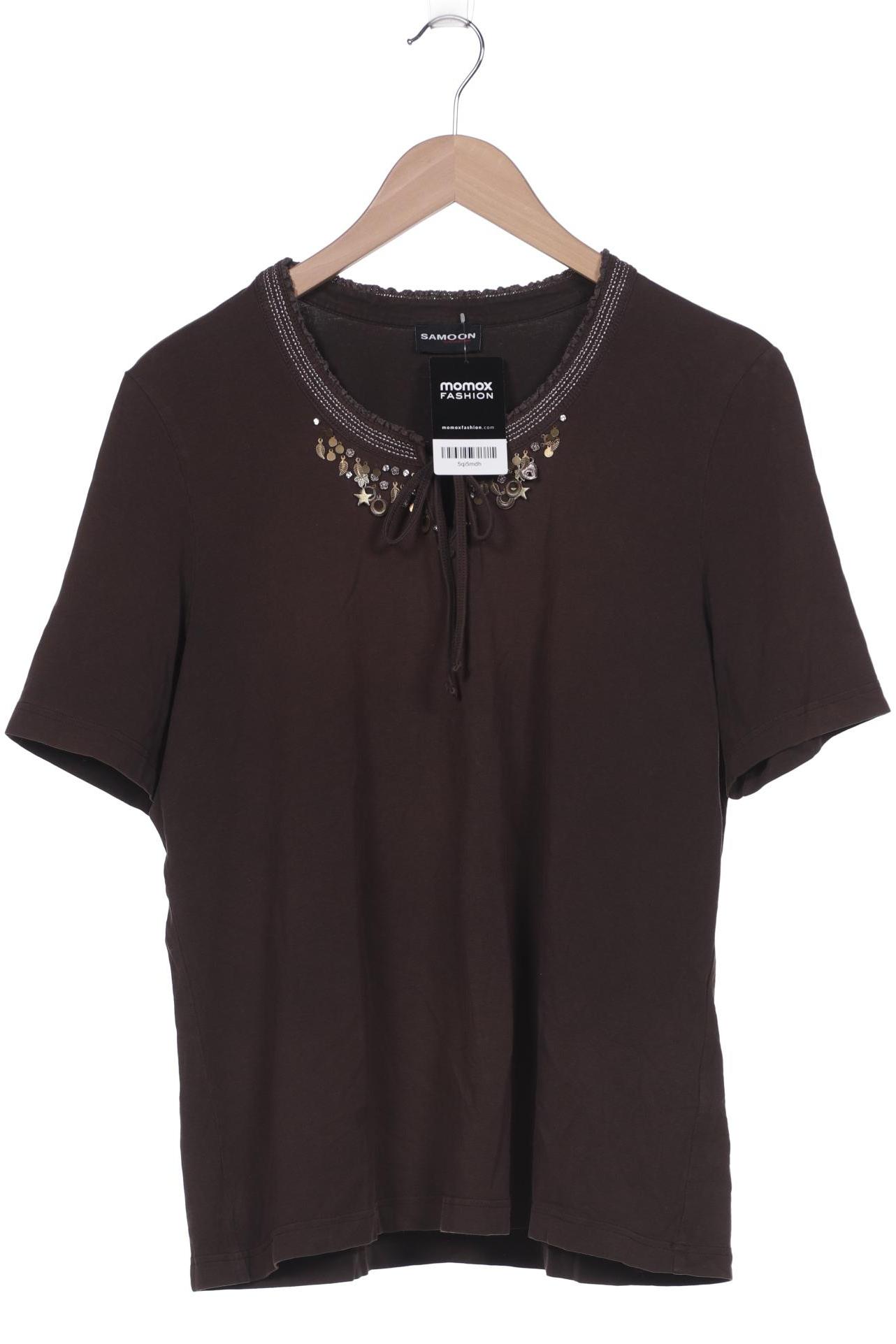 

SAMOON by Gerry Weber Damen T-Shirt, braun