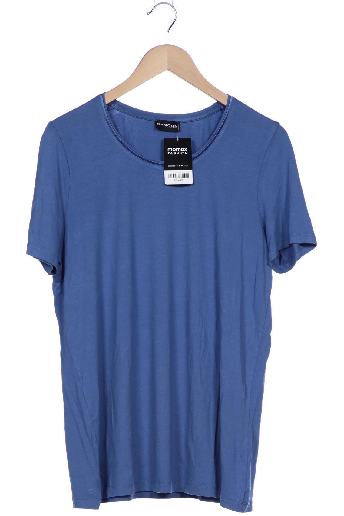 

Samoon by Gerry Weber Damen T-Shirt, blau, Gr. 42