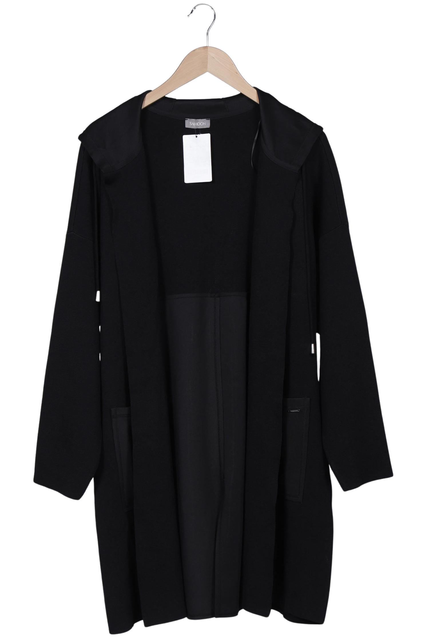 

Samoon by Gerry Weber Damen Mantel, schwarz, Gr. 48