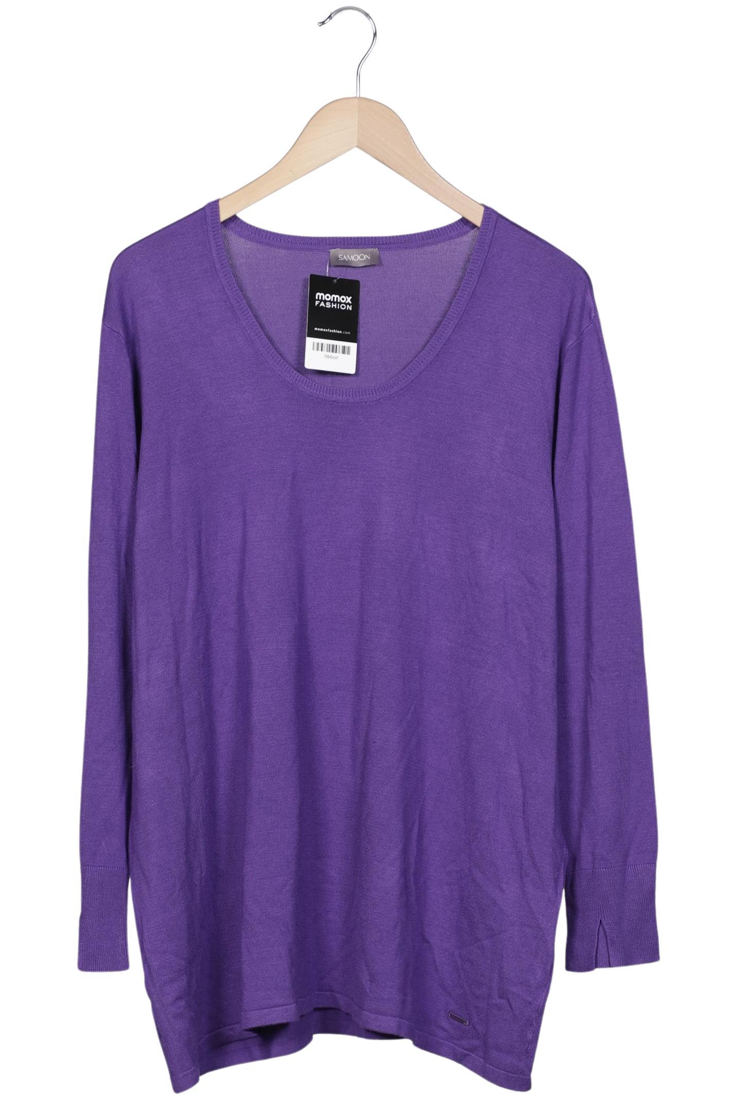 

Samoon by Gerry Weber Damen Pullover, flieder, Gr. 50