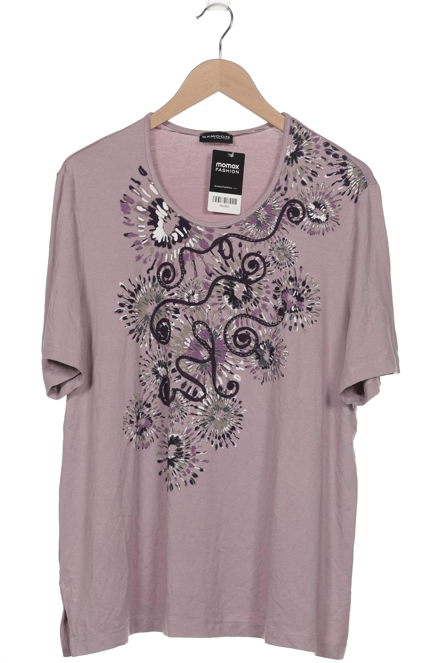 

Samoon by Gerry Weber Damen T-Shirt, flieder, Gr. 52