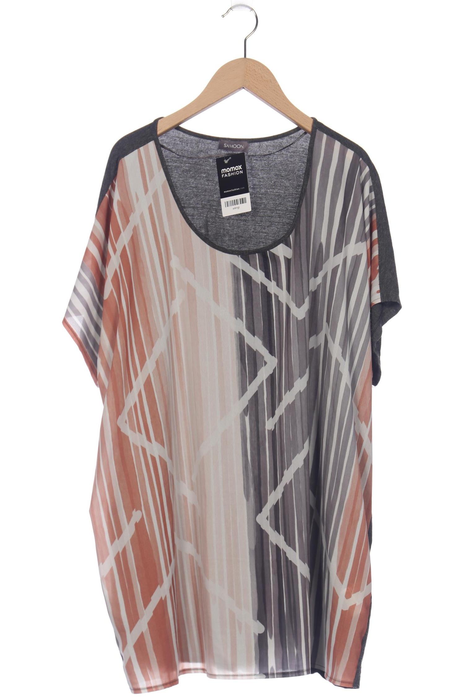 

Samoon by Gerry Weber Damen T-Shirt, grau, Gr. 50