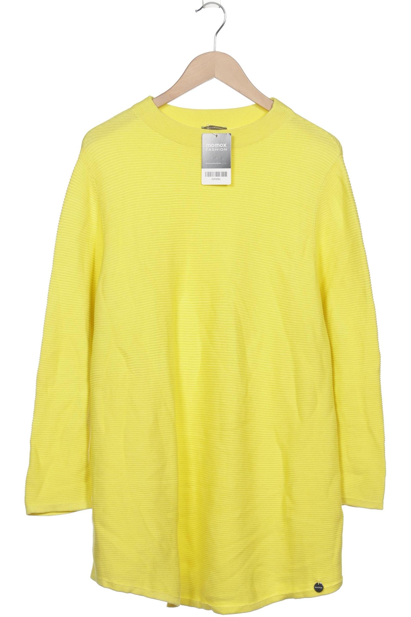

Samoon by Gerry Weber Damen Pullover, gelb, Gr. 50