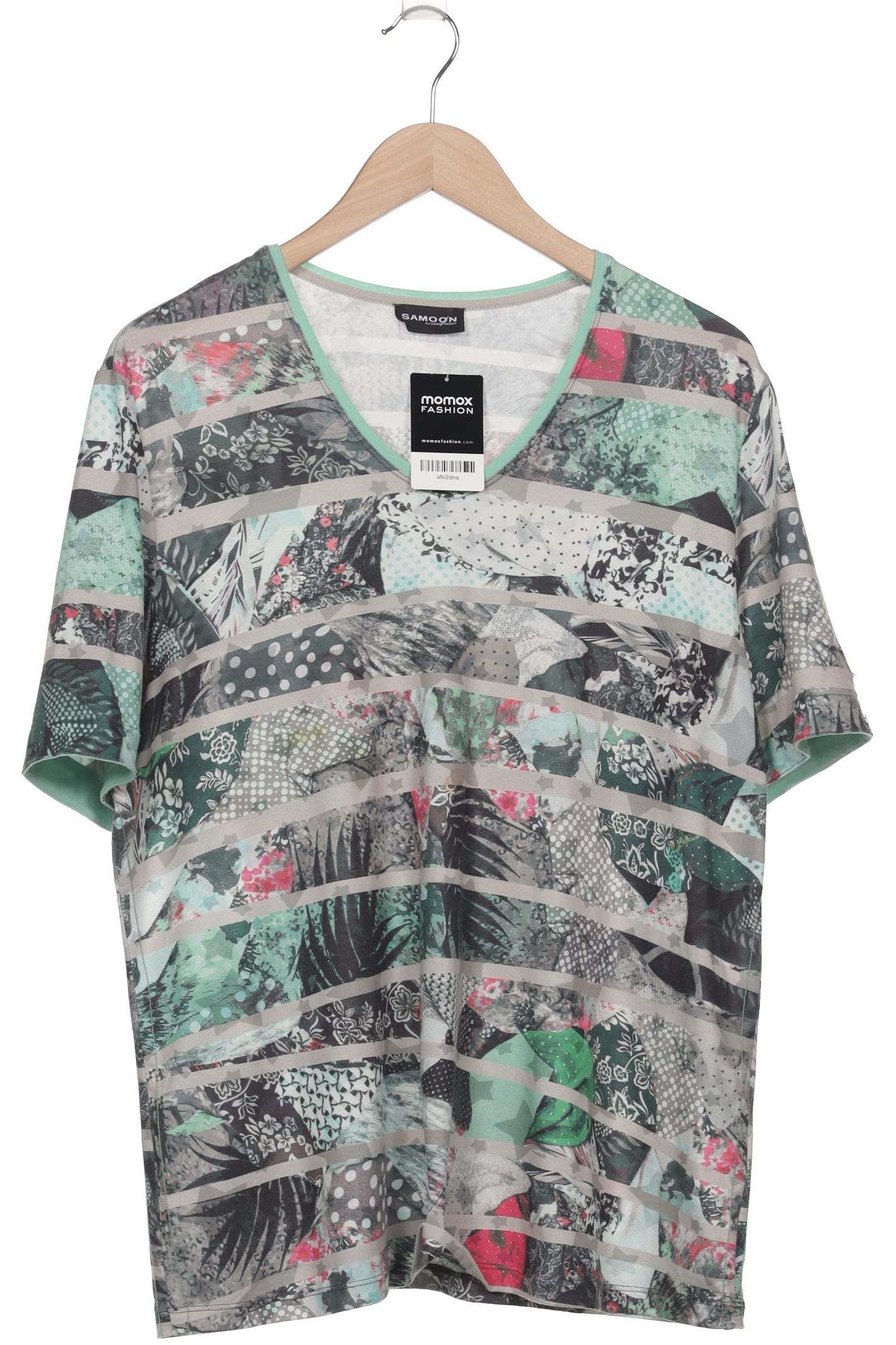 

Samoon by Gerry Weber Damen T-Shirt, mehrfarbig, Gr. 46