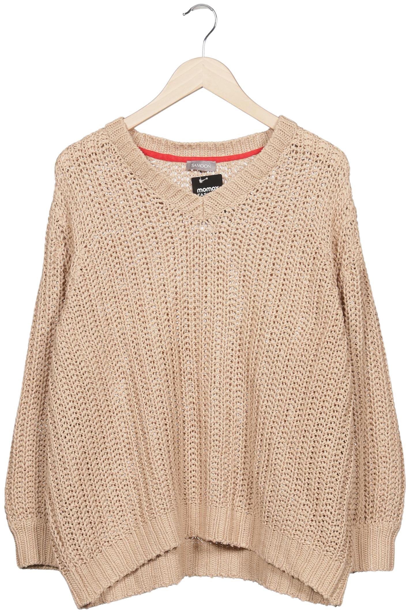 

Samoon by Gerry Weber Damen Pullover, beige, Gr. 48