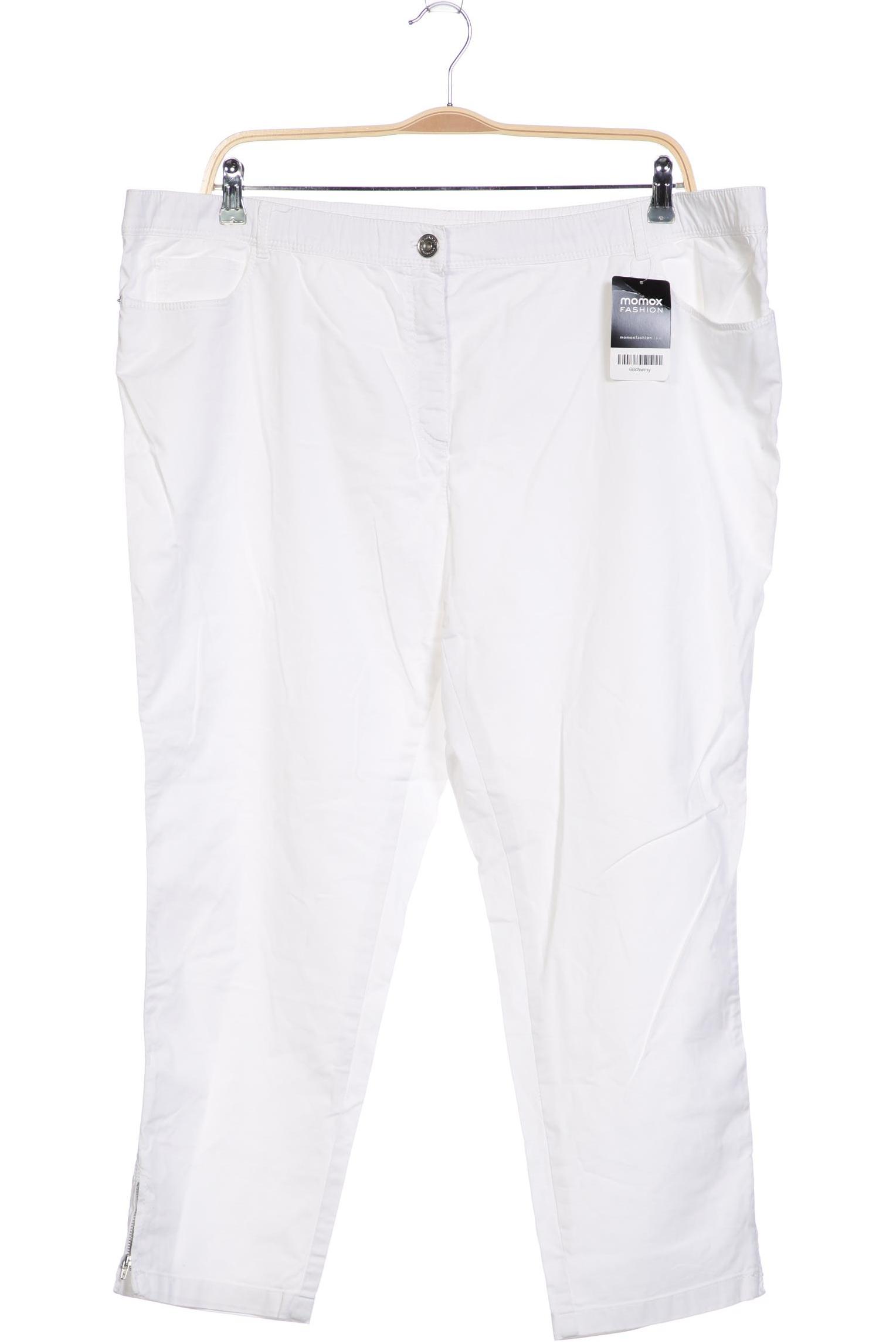 

Samoon by Gerry Weber Damen Stoffhose, weiß, Gr. 52