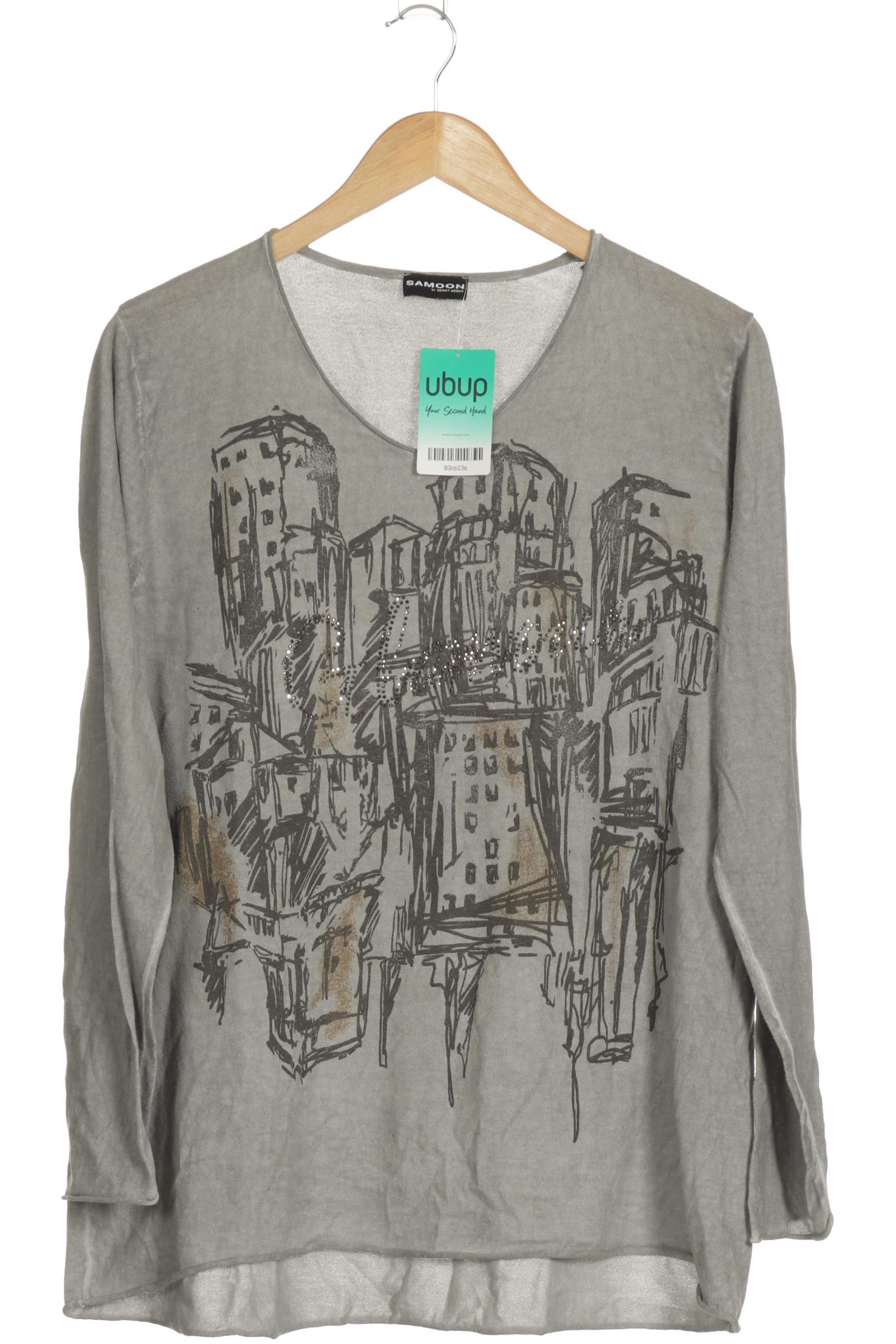 

Samoon by Gerry Weber Damen Pullover, grau, Gr. 34