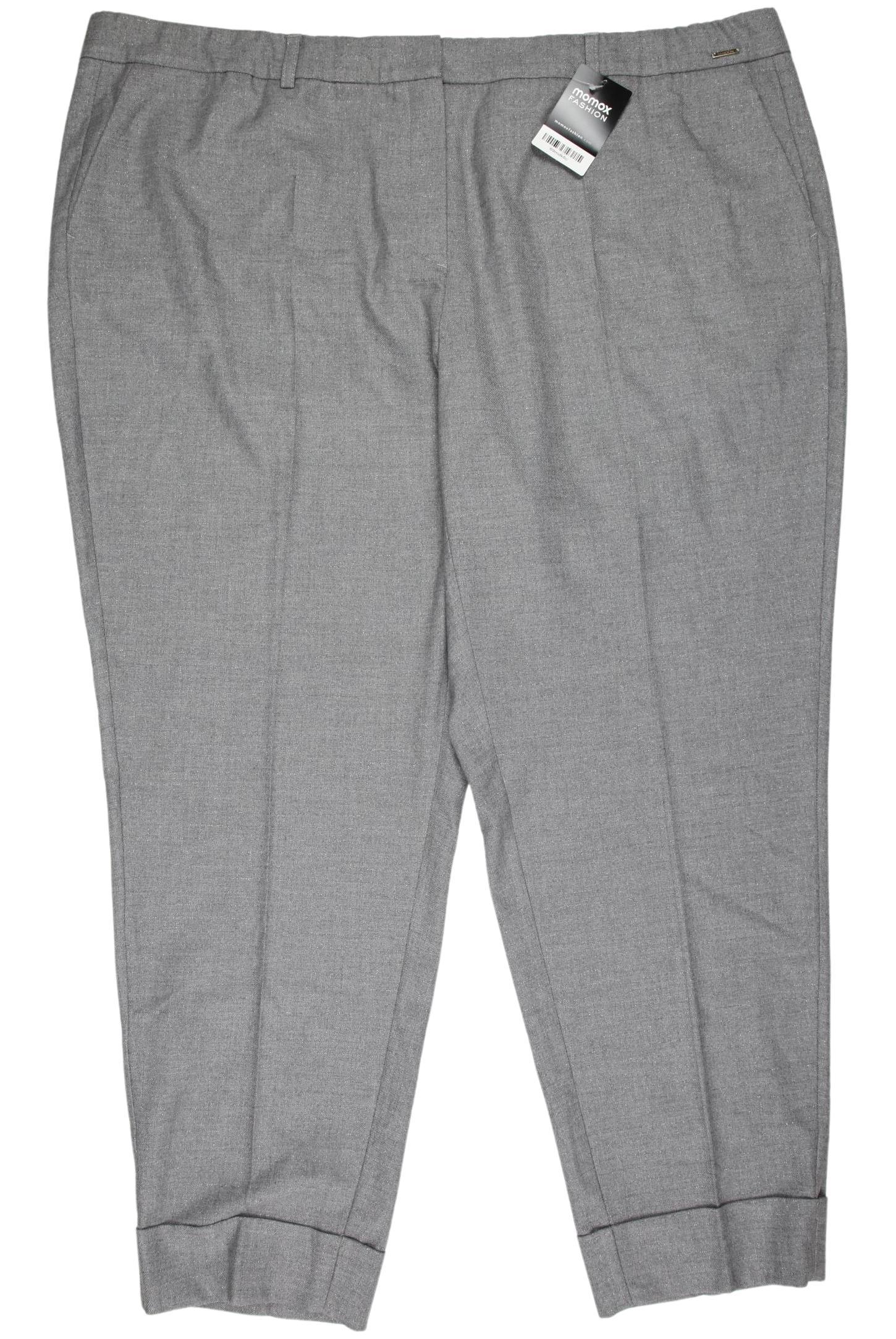 

Samoon by Gerry Weber Damen Stoffhose, grau, Gr. 62