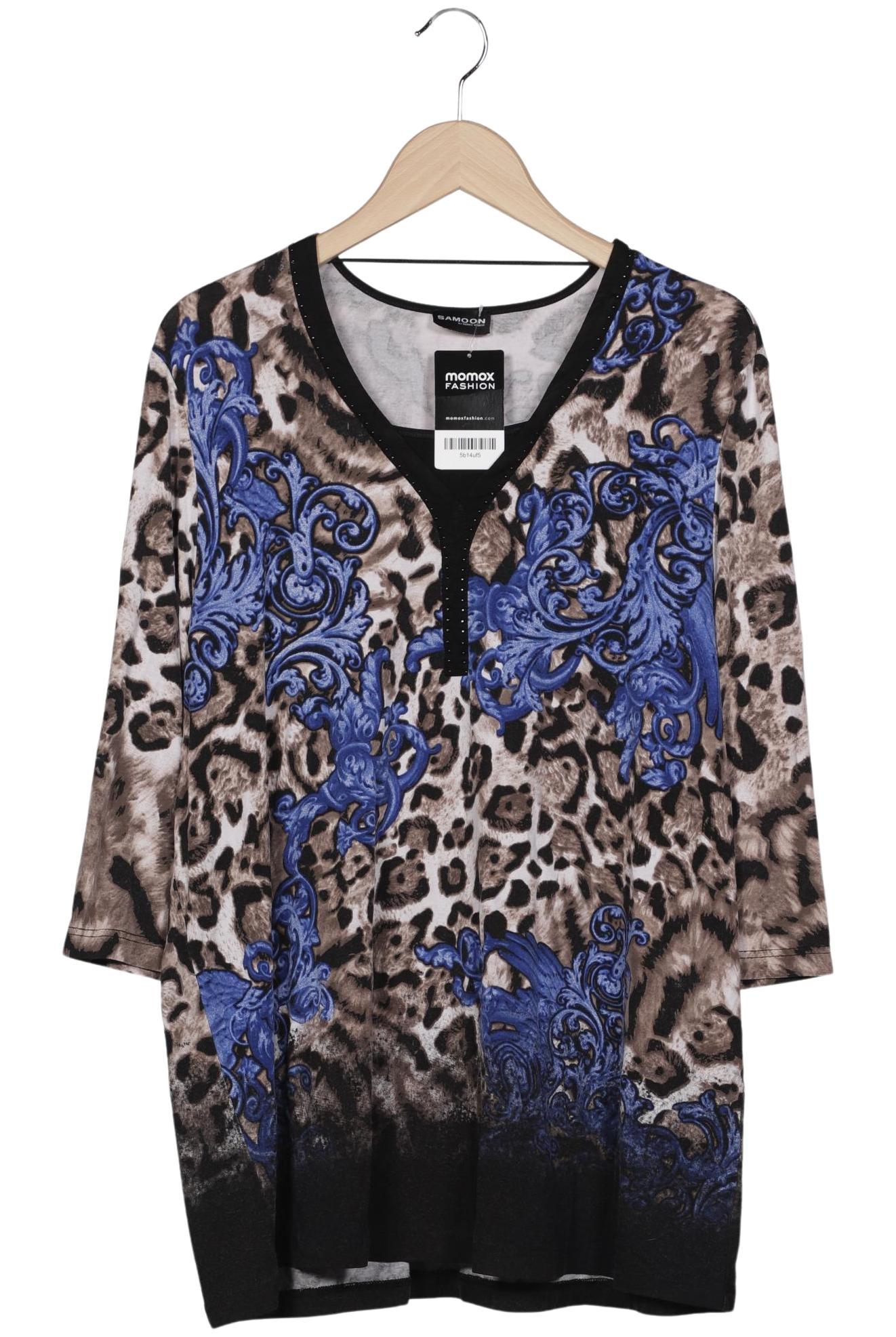 

Samoon by Gerry Weber Damen Langarmshirt, mehrfarbig, Gr. 48