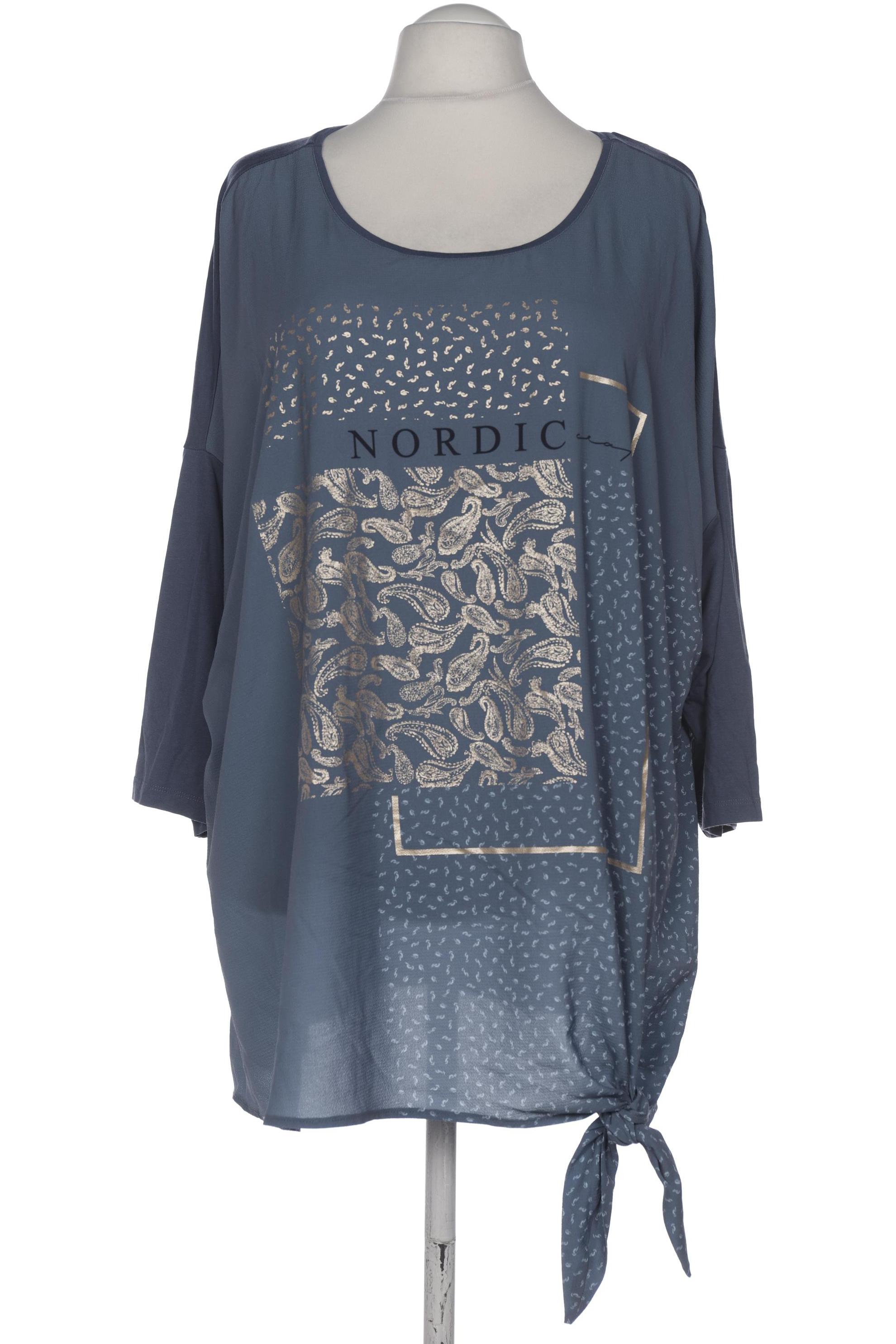 

Samoon by Gerry Weber Damen Bluse, blau, Gr. 60
