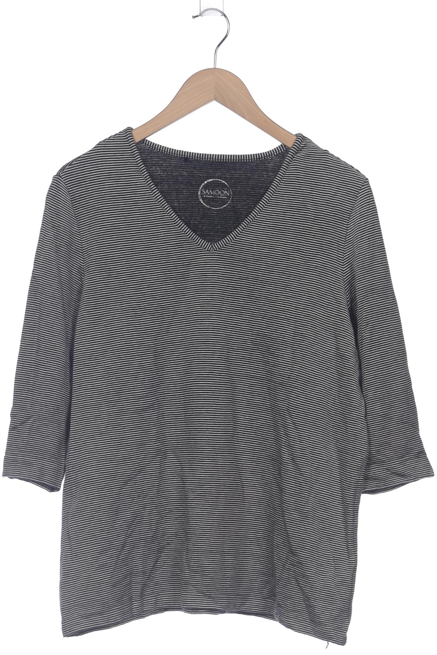 

Samoon by Gerry Weber Damen Langarmshirt, grau, Gr. 42