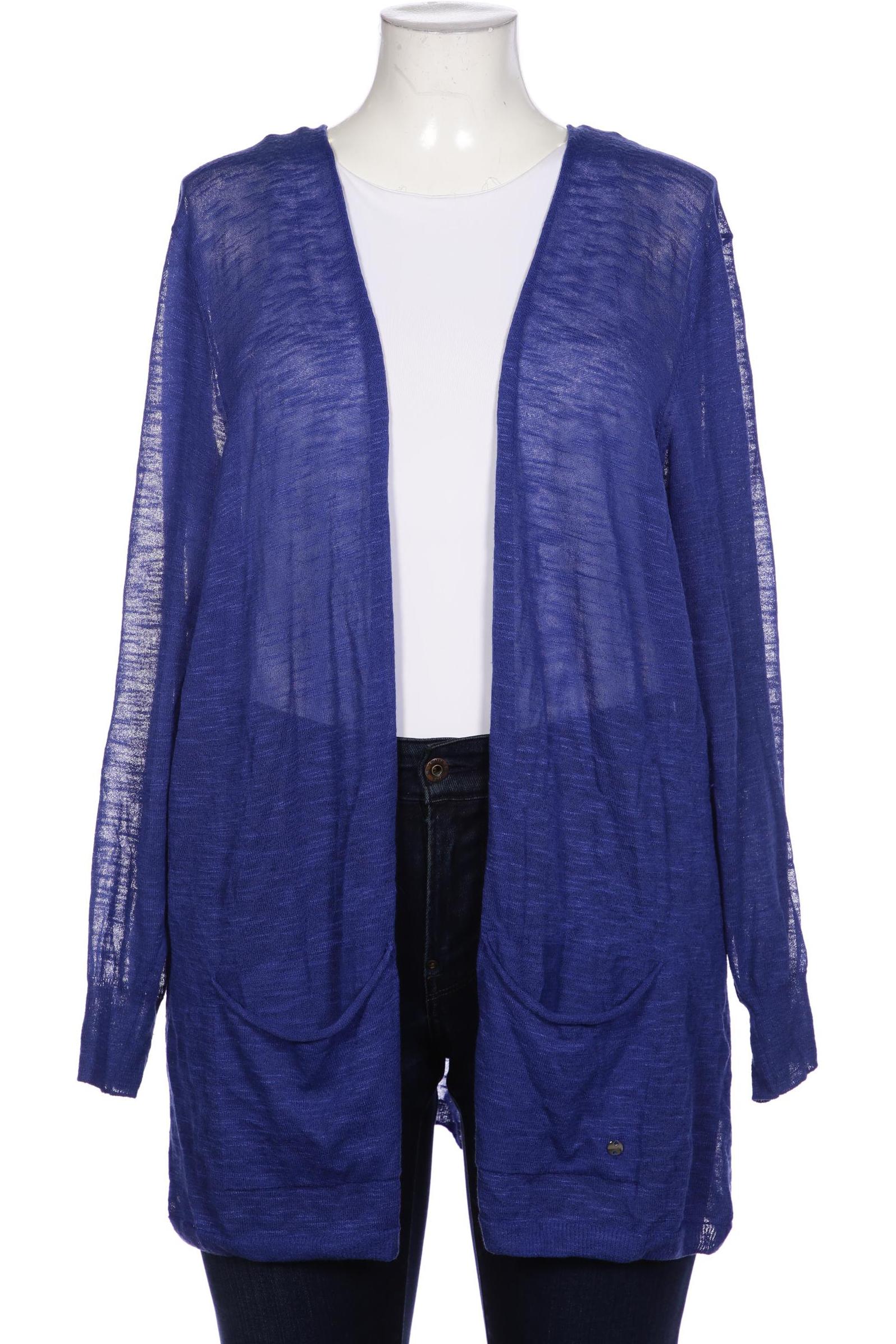 

Samoon by Gerry Weber Damen Strickjacke, blau, Gr. 52