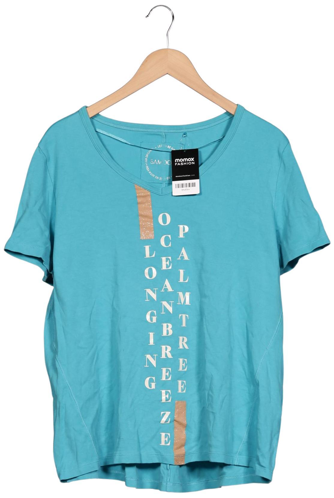 

Samoon by Gerry Weber Damen T-Shirt, türkis, Gr. 46