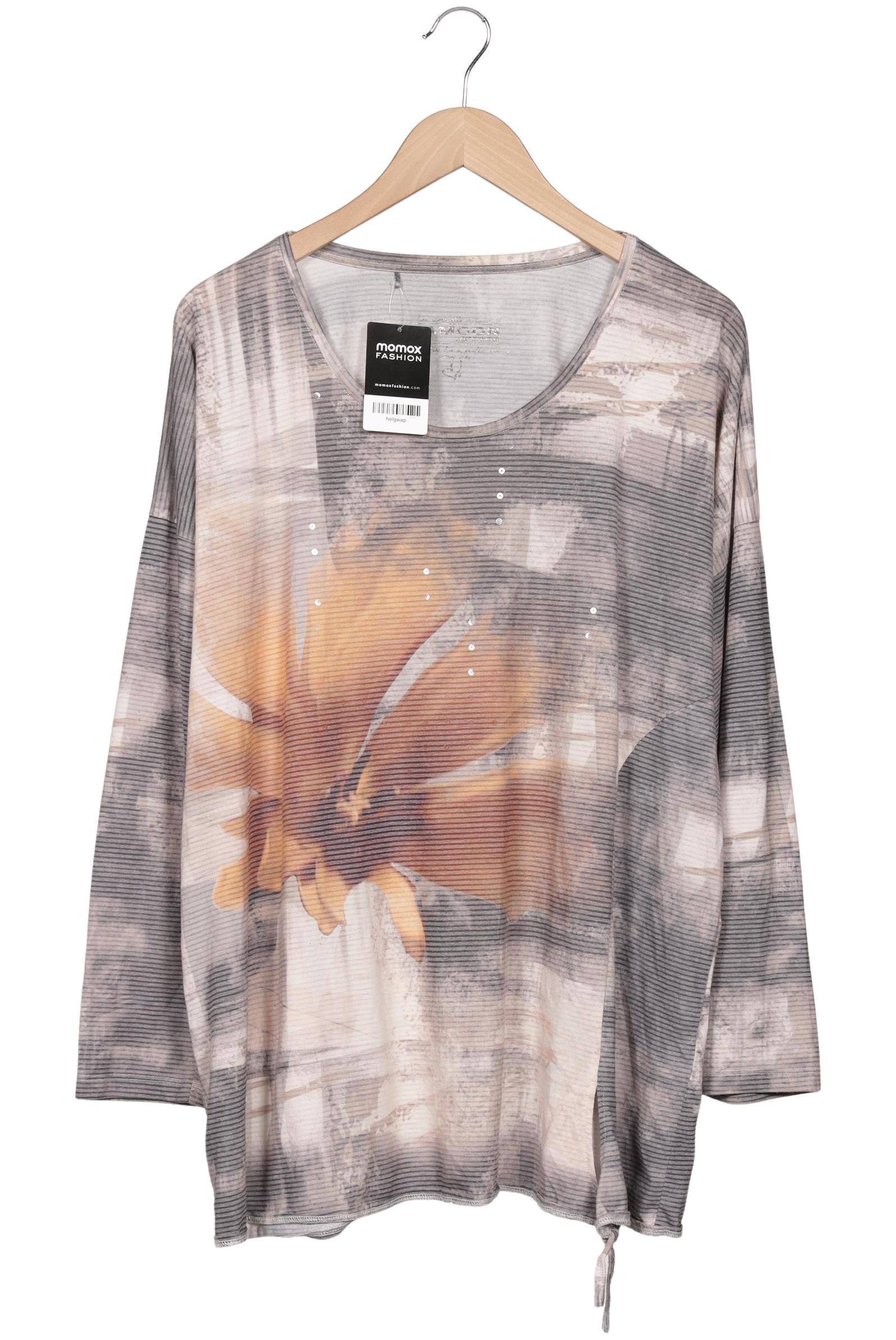 

Samoon by Gerry Weber Damen Langarmshirt, grau, Gr. 50