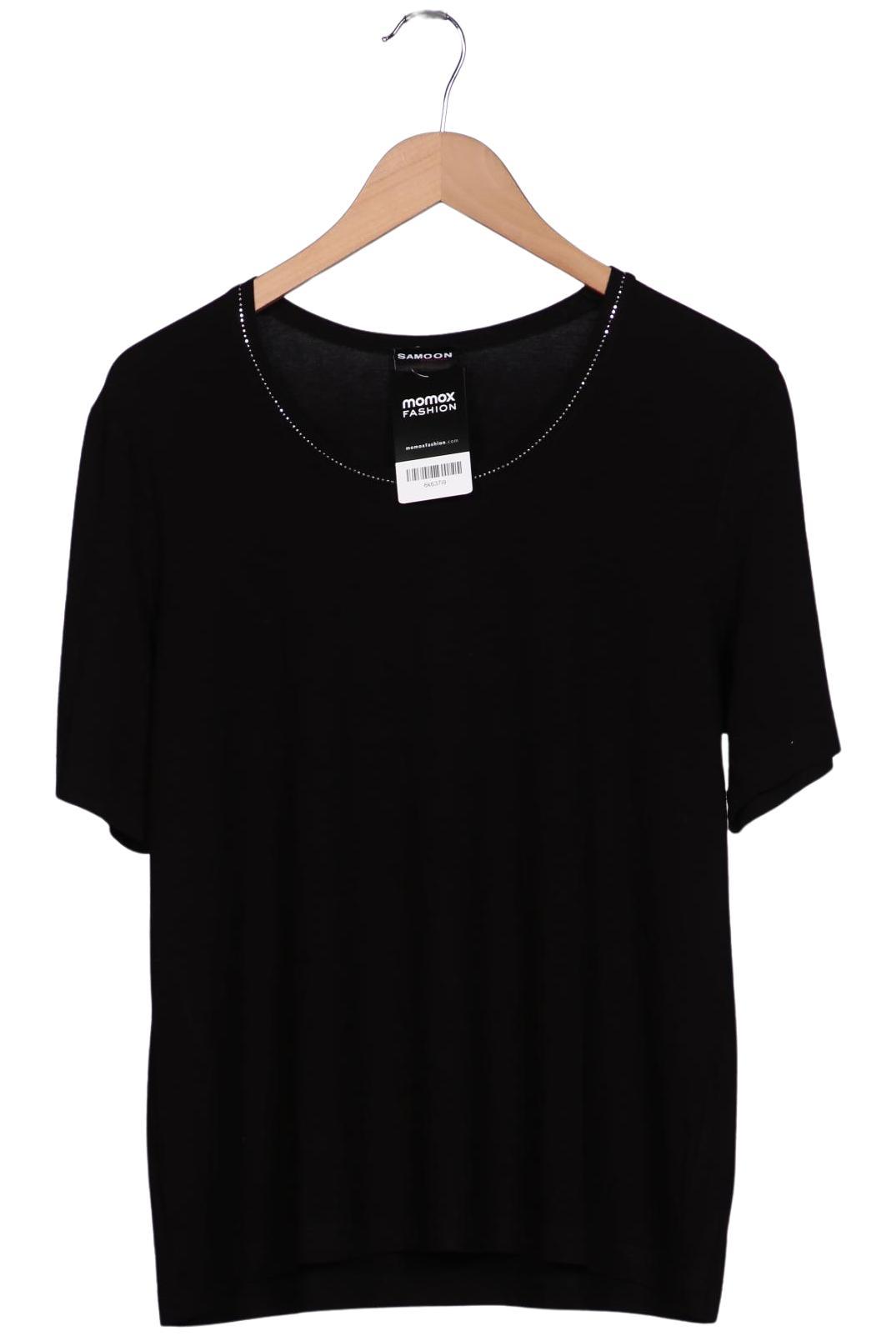 

Samoon by Gerry Weber Damen T-Shirt, schwarz, Gr. 44