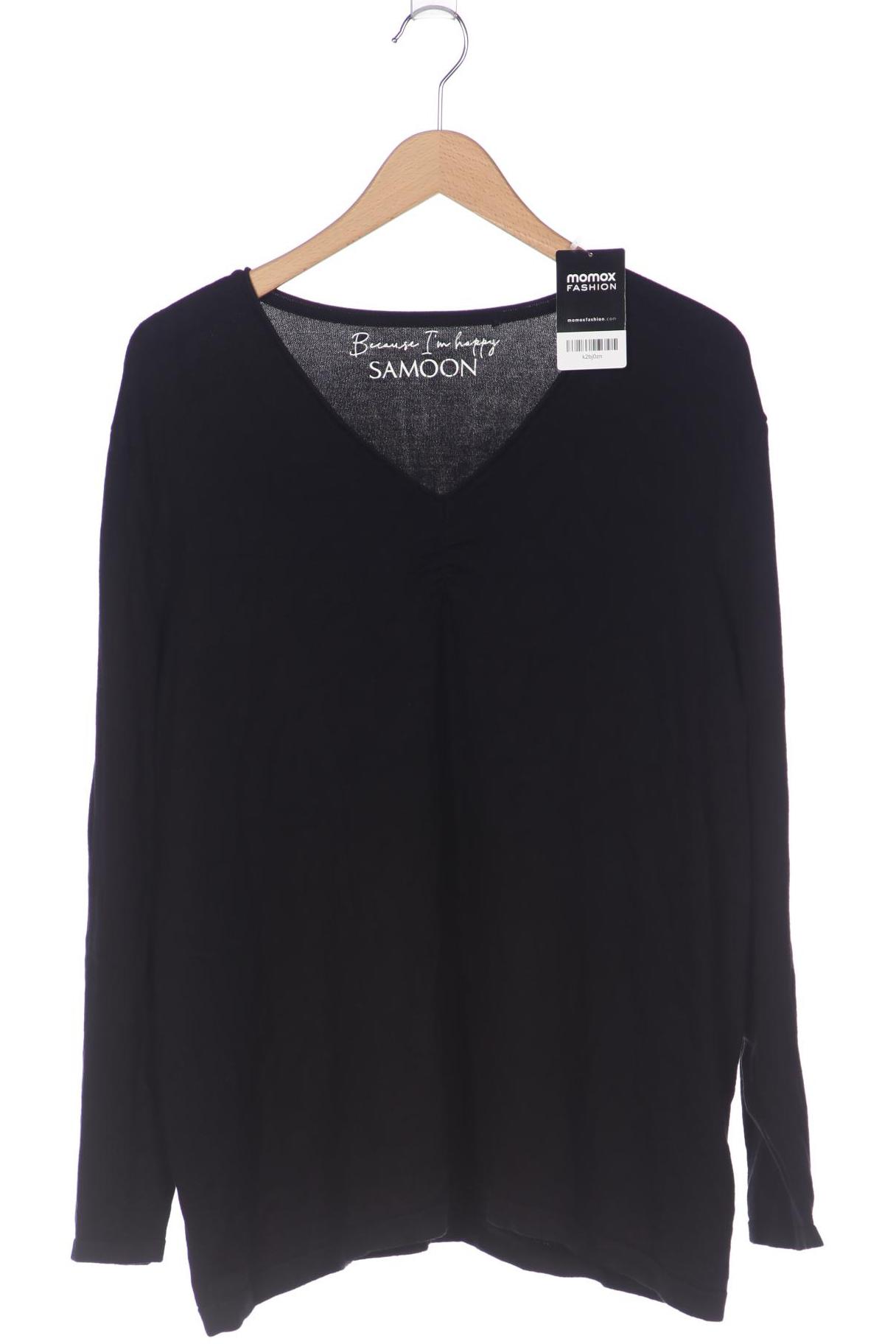 

Samoon by Gerry Weber Damen Pullover, schwarz, Gr. 52