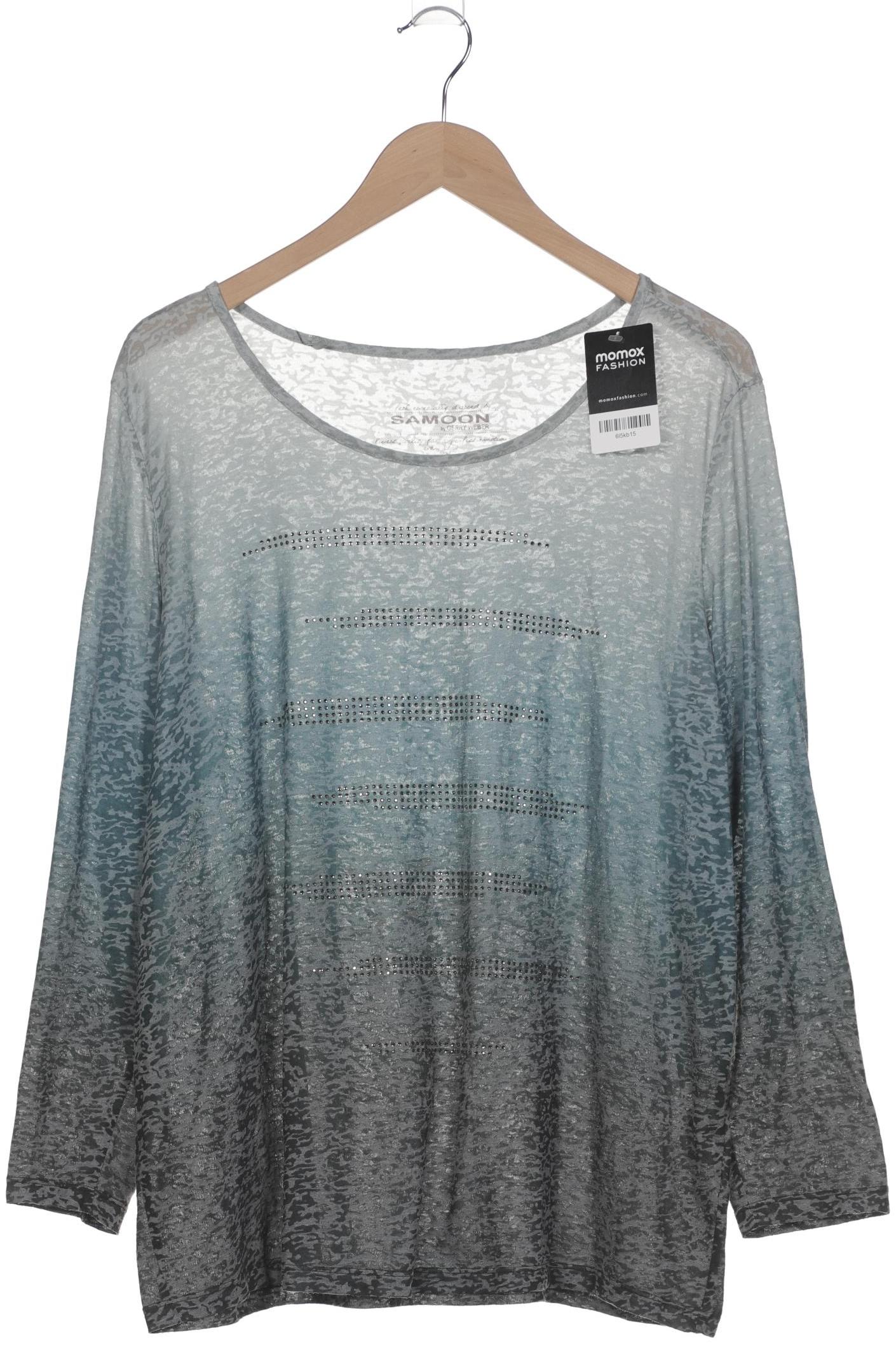 

Samoon by Gerry Weber Damen Langarmshirt, mehrfarbig, Gr. 48