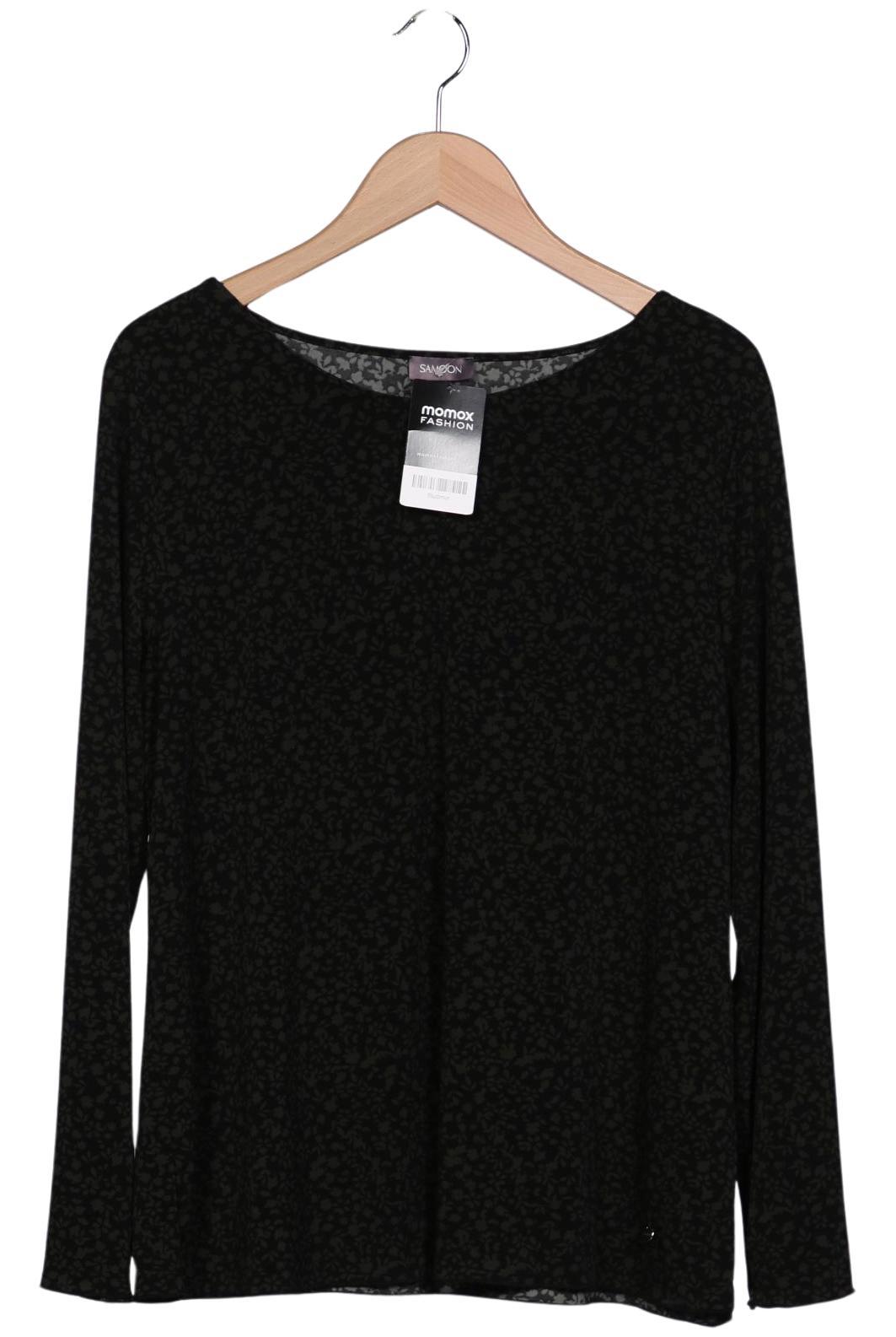 

Samoon by Gerry Weber Damen Langarmshirt, grün, Gr. 38