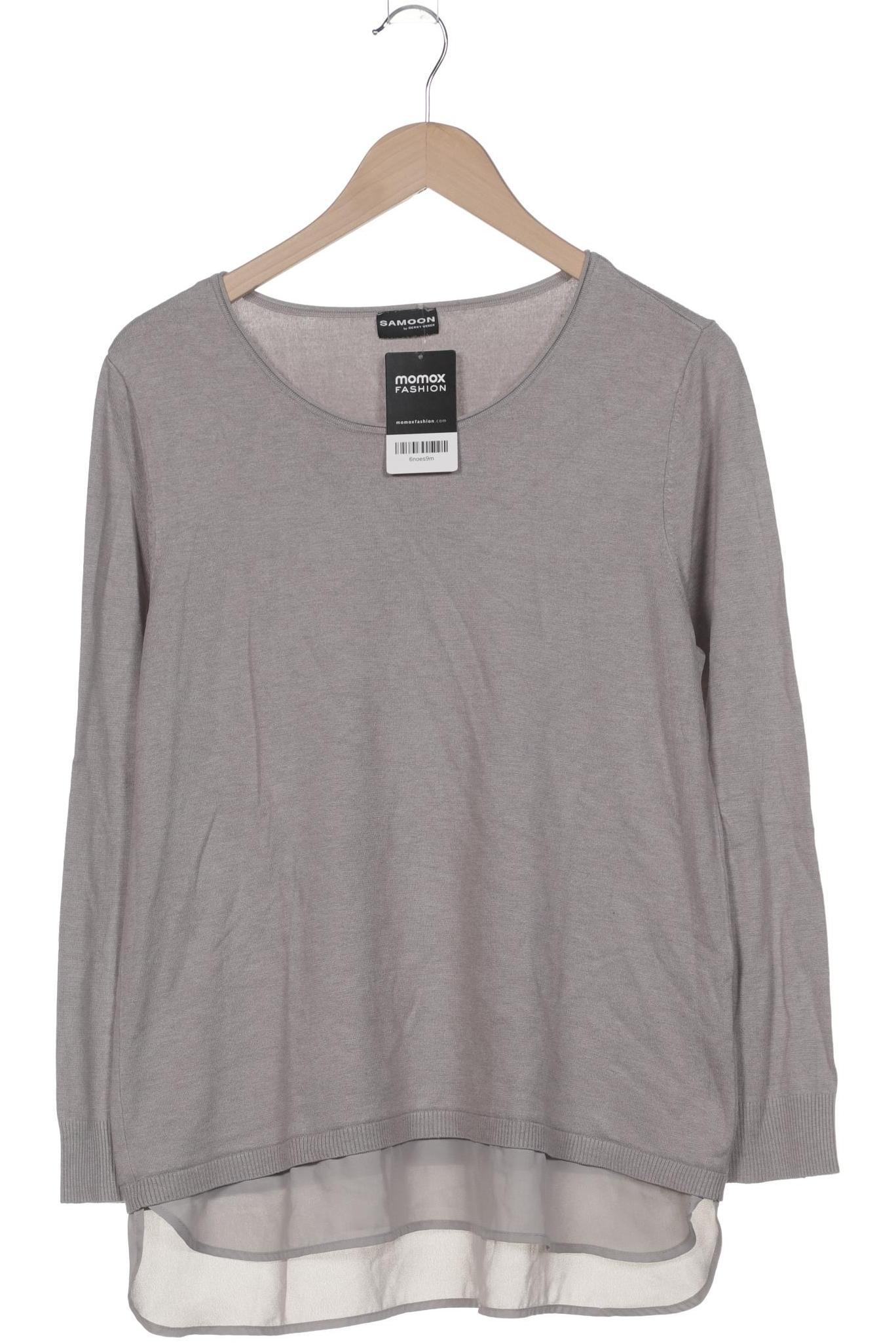 

Samoon by Gerry Weber Damen Pullover, grau, Gr. 42