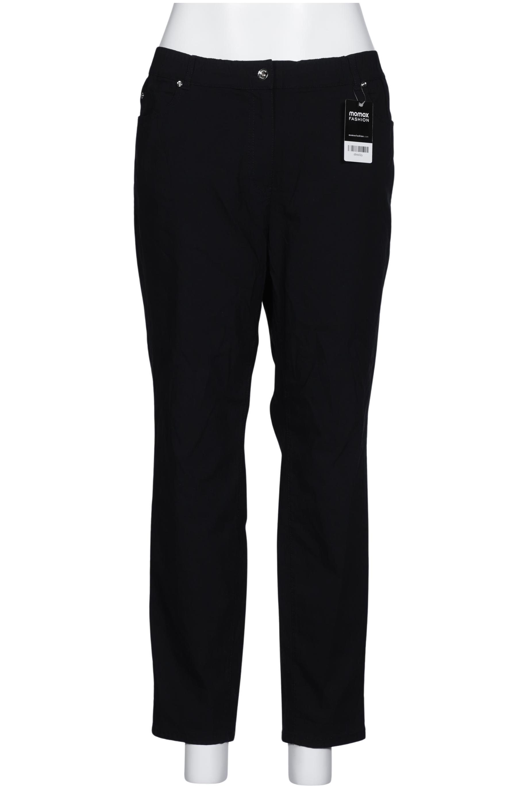 

Samoon by Gerry Weber Damen Stoffhose, schwarz, Gr. 48