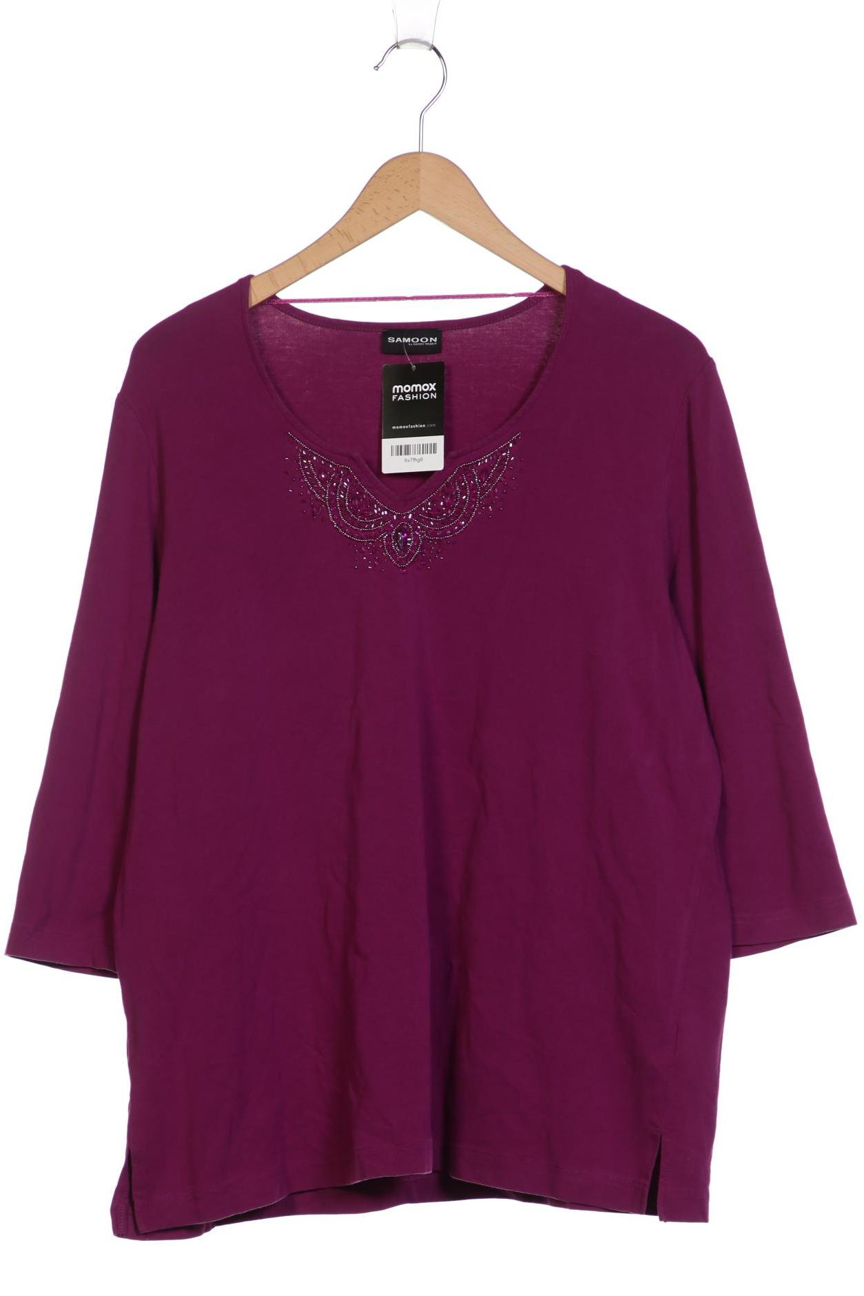 

Samoon by Gerry Weber Damen Langarmshirt, bordeaux, Gr. 48