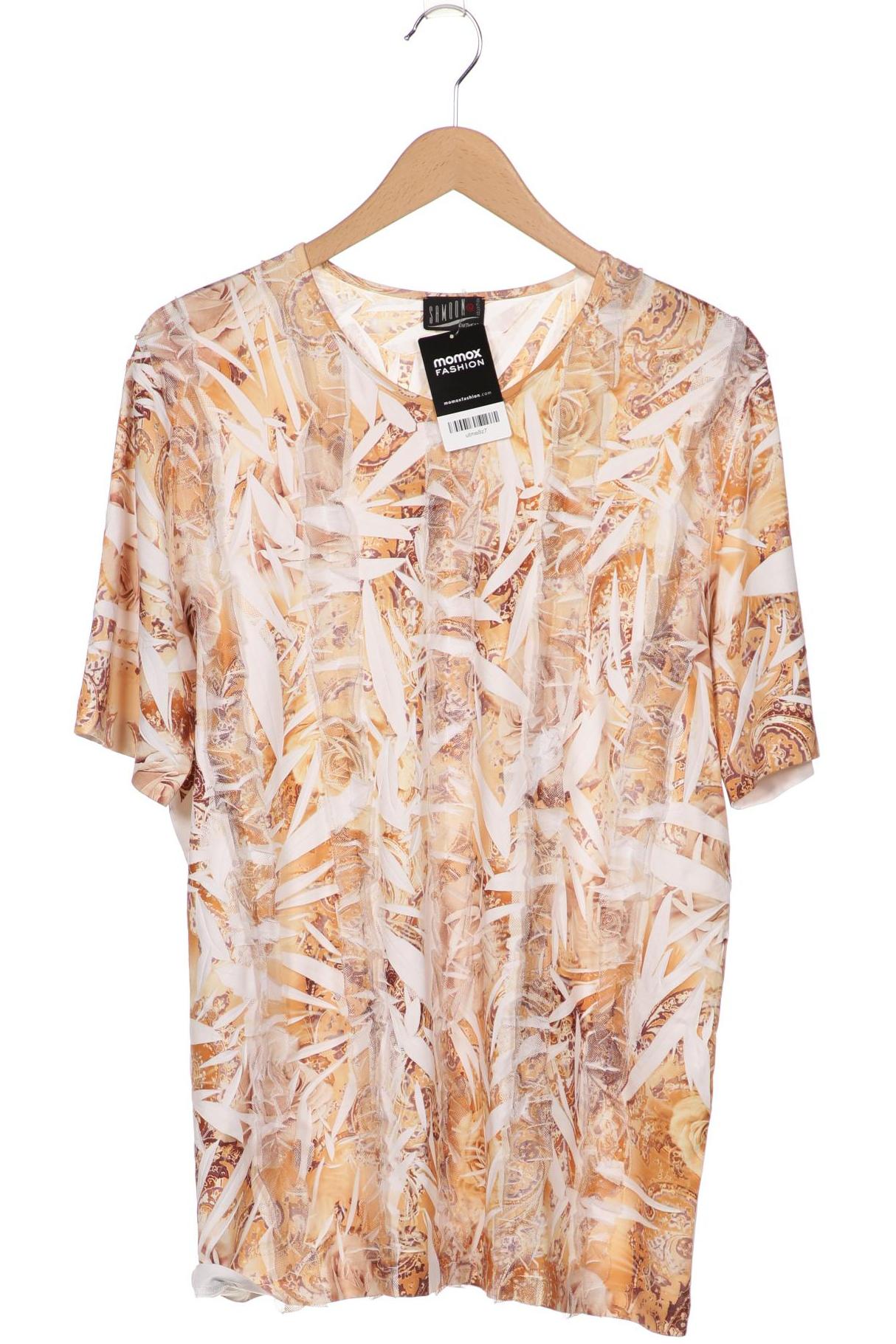 

Samoon by Gerry Weber Damen T-Shirt, beige, Gr. 48