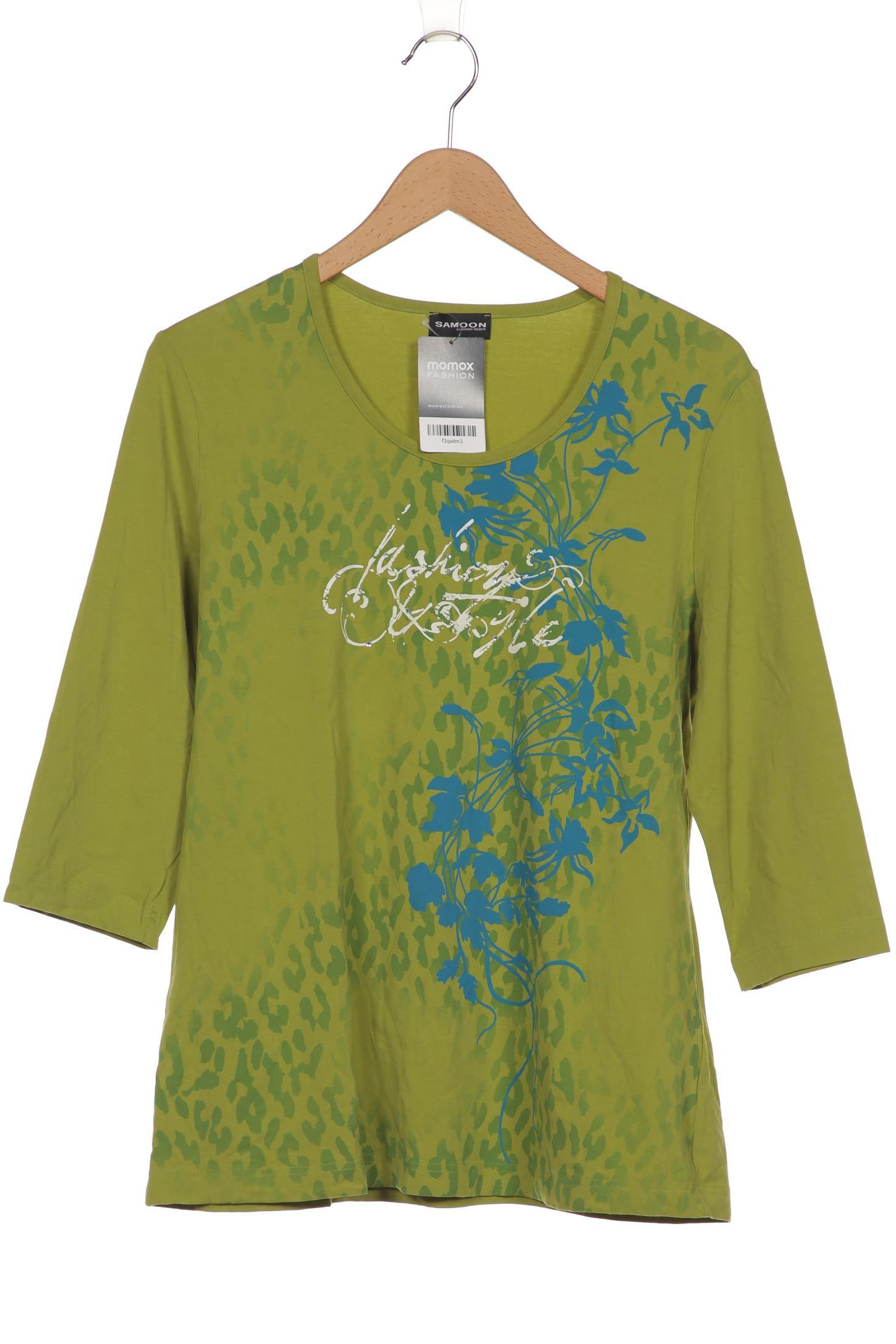 

SAMOON by Gerry Weber Damen Langarmshirt, grün